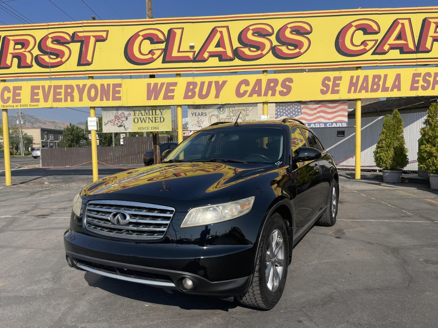 2007 Black Obsidian /Black Leather Infiniti FX AWD (JNRAS08W77X) with an 3.5L V6 engine, Automatic transmission, located at 801 South State Street, Salt Lake City, UT, 84111, (801) 328-0098, 40.751953, -111.888206 - Life is crazy. Now is the time to buy! All of our prices are just dollars above our cost. These prices will change as soon as life isn't so crazy. So please call or come in. We are here to save you a lot of money! Our service department is OPEN DAILY to help with any of your service needs. P - Photo#0