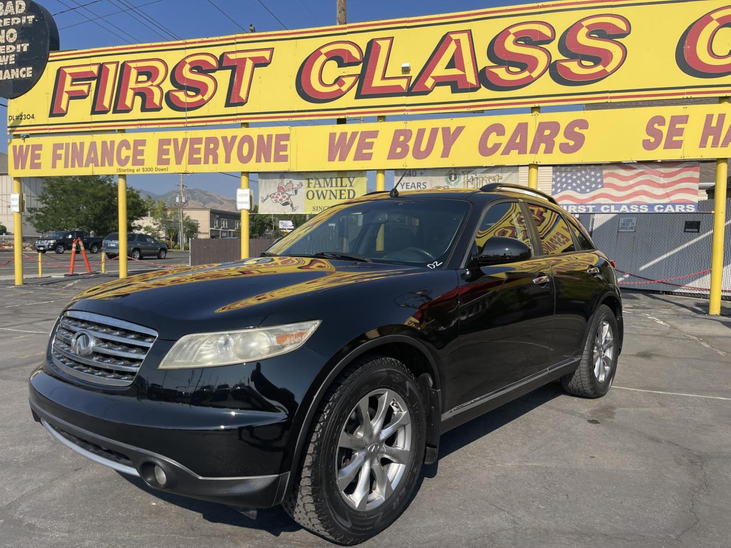 2007 Black Obsidian /Black Leather Infiniti FX AWD (JNRAS08W77X) with an 3.5L V6 engine, Automatic transmission, located at 801 South State Street, Salt Lake City, UT, 84111, (801) 328-0098, 40.751953, -111.888206 - Life is crazy. Now is the time to buy! All of our prices are just dollars above our cost. These prices will change as soon as life isn't so crazy. So please call or come in. We are here to save you a lot of money! Our service department is OPEN DAILY to help with any of your service needs. P - Photo#1