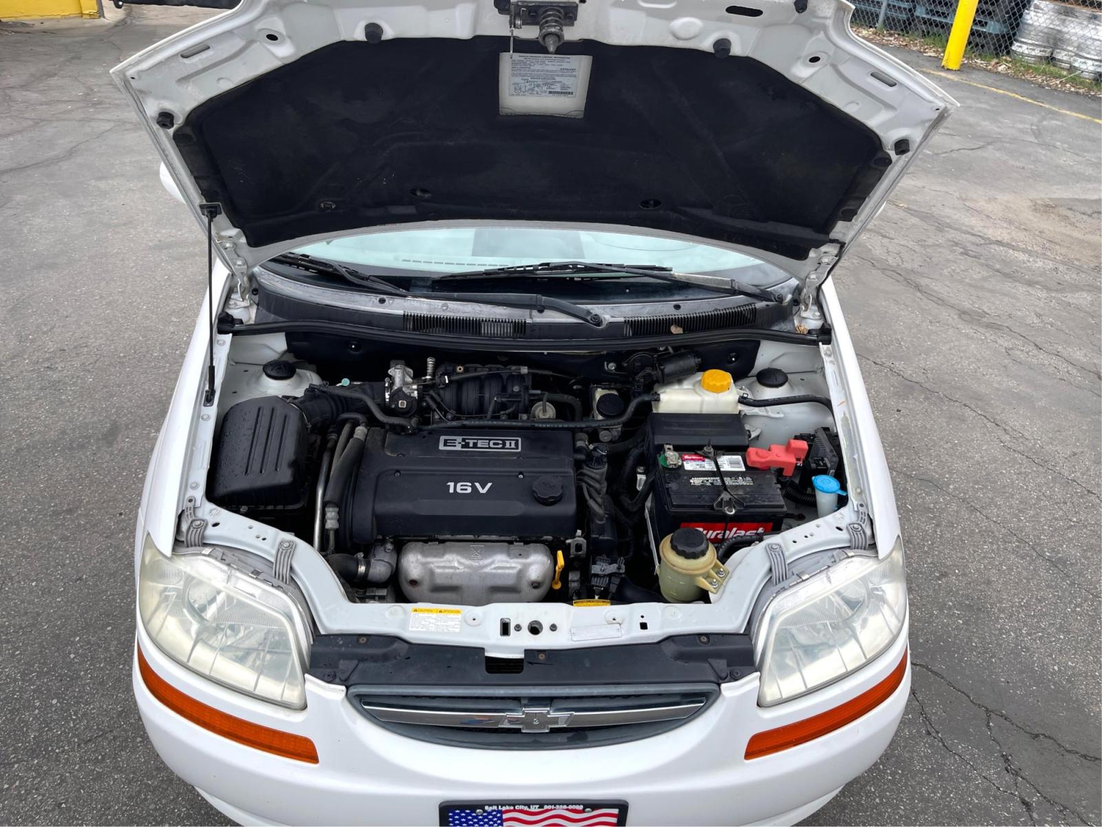 2005 Galaxy White /Gray Cloth Chevrolet Aveo LS (KL1TD62615B) with an 2.2L 4 Cyl. engine, Manual transmission, located at 801 South State Street, Salt Lake City, UT, 84111, (801) 328-0098, 40.751953, -111.888206 - Experience excellent performance with this 2005 Chevrolet Aveo! With its sleek design, efficient fuel consumption, and spacious interior, it's the perfect combination of style and convenience. Affordable and well-maintained, this used Aveo offers a reliable and comfortable ride. Make it yours today! - Photo #10