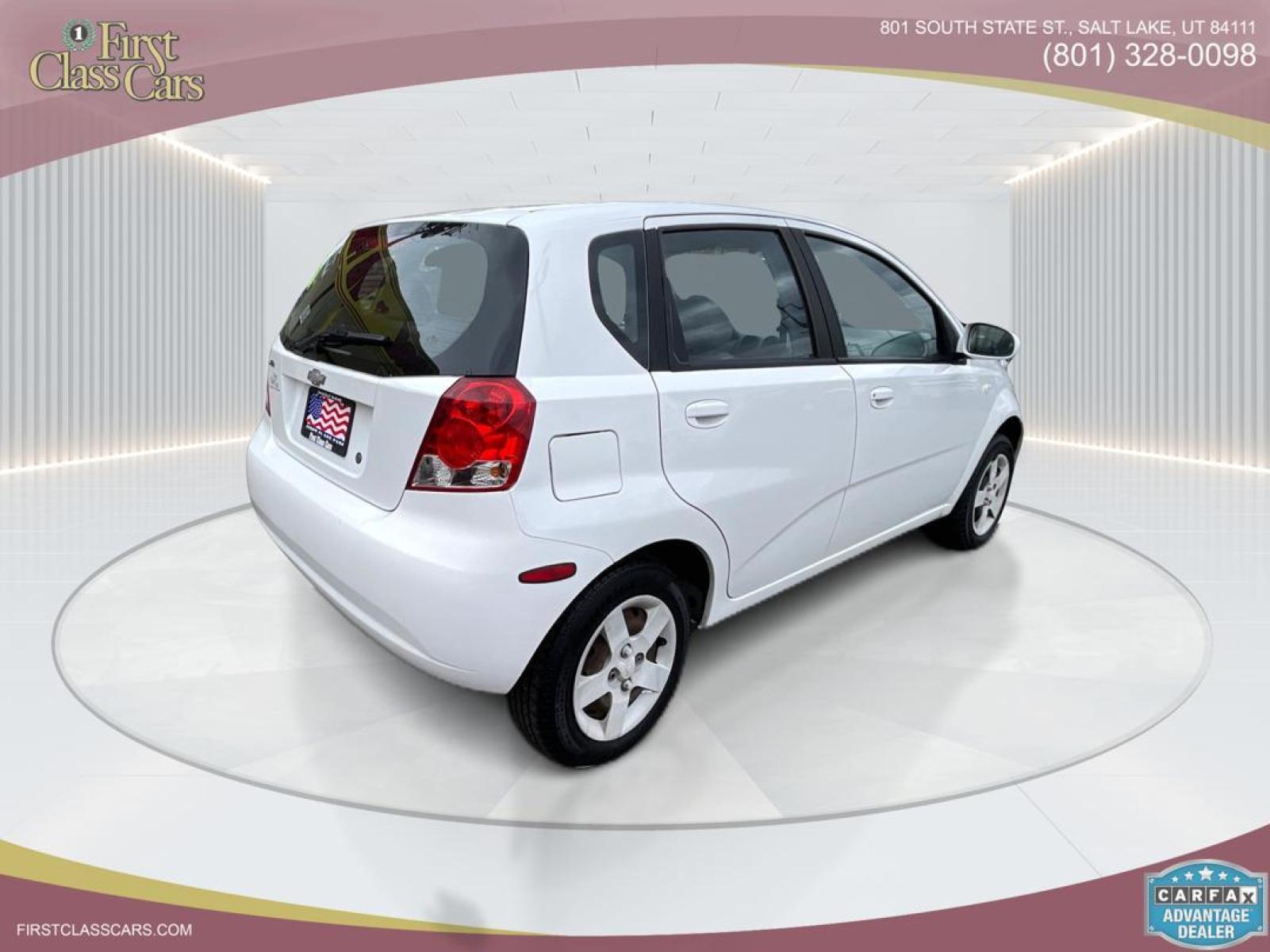 2005 Galaxy White /Gray Cloth Chevrolet Aveo LS (KL1TD62615B) with an 2.2L 4 Cyl. engine, Manual transmission, located at 801 South State Street, Salt Lake City, UT, 84111, (801) 328-0098, 40.751953, -111.888206 - Experience excellent performance with this 2005 Chevrolet Aveo! With its sleek design, efficient fuel consumption, and spacious interior, it's the perfect combination of style and convenience. Affordable and well-maintained, this used Aveo offers a reliable and comfortable ride. Make it yours today! - Photo #3