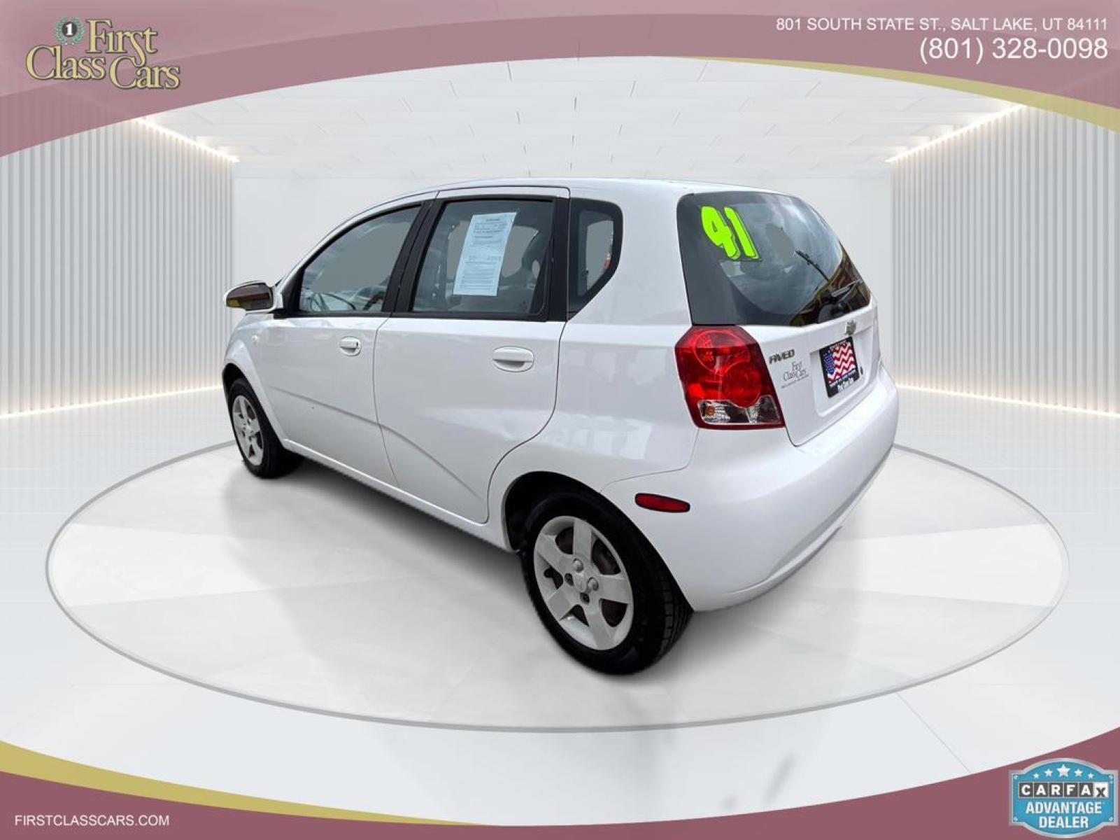 2005 Galaxy White /Gray Cloth Chevrolet Aveo LS (KL1TD62615B) with an 2.2L 4 Cyl. engine, Manual transmission, located at 801 South State Street, Salt Lake City, UT, 84111, (801) 328-0098, 40.751953, -111.888206 - Experience excellent performance with this 2005 Chevrolet Aveo! With its sleek design, efficient fuel consumption, and spacious interior, it's the perfect combination of style and convenience. Affordable and well-maintained, this used Aveo offers a reliable and comfortable ride. Make it yours today! - Photo #5