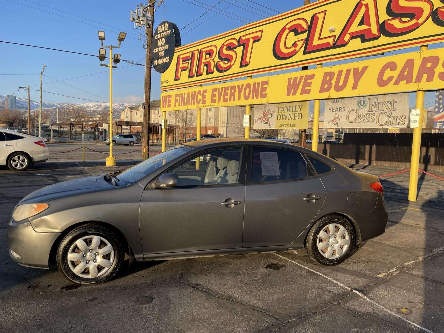 2008 Carbon Gray Metallic /Gray Cloth Hyundai Elantra GLS (KMHDU46D18U) with an 2.0L 4 Cyl. engine, Manual transmission, located at 801 South State Street, Salt Lake City, UT, 84111, (801) 328-0098, 40.751953, -111.888206 - Vehicle Features: GLS Model, ABS Brakes, Air Conditioning, AM/FM Stereo, Auxiliary Audio Input, CD Audio, Cloth Seats, Cruise Control, Manual Transmission, Overhead Airbags, Power Locks, Power Mirrors, Power Windows, Rear Defroster, Satellite Radio Ready, Side Airbags. Our service department is O - Photo#6