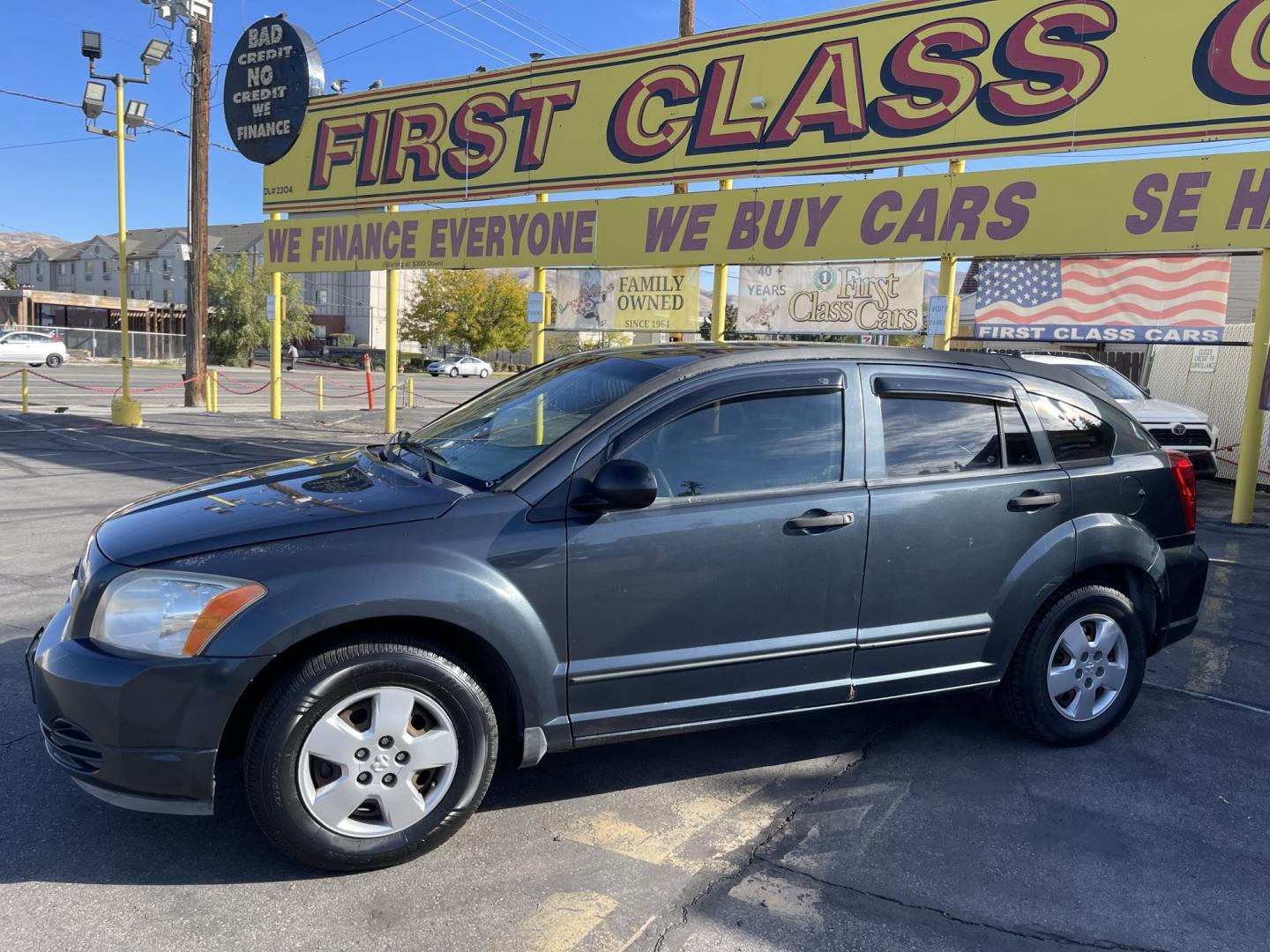 2007 Steel Blue Metallic /Gray Cloth Dodge Caliber SE (1B3HB28B37D) with an 2.0L 4 Cyl. engine, Automatic transmission, located at 801 South State Street, Salt Lake City, UT, 84111, (801) 328-0098, 40.751953, -111.888206 - Vehicle Features: AM/FM/CD, AUX INPUT, AUTOMATIC, BLUETOOTH RADIO, POWER WINDOWS, POWER LOCKS, HATCHBACK, 2.0 LITER 4 CYLINDER, CLEAN TITLE, POWER BRAKES, POWER STEERING, 4 DOOR, CLOTH INTERIOR, DEFROST Our service department is OPEN DAILY to help with any of your service needs. Please call for - Photo#9