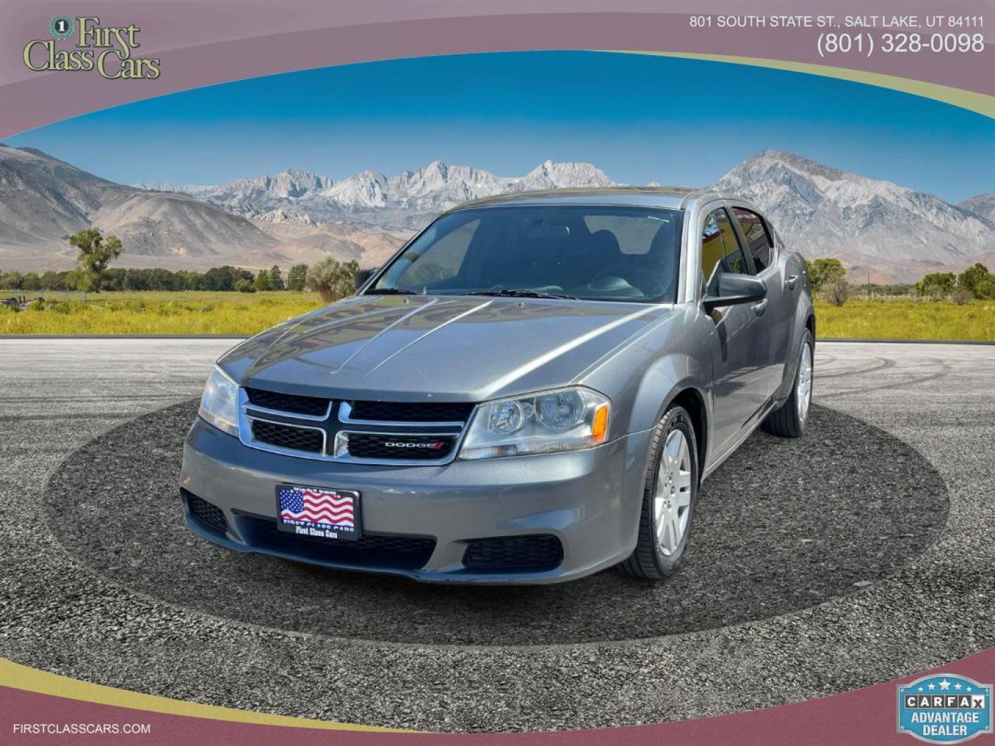 2013 Mineral Gray Metallic /Gray Cloth Dodge Avenger SE (1C3CDZAB5DN) with an 2.4L 4 Cyl. engine, Automatic transmission, located at 801 South State Street, Salt Lake City, UT, 84111, (801) 328-0098, 40.751953, -111.888206 - Life is crazy. Now is the time to buy! All of our prices are just dollars above our cost. These prices will change as soon as life isn't so crazy. So please call or come in. We are here to save you a lot of money! Our service department is OPEN DAILY to help with any of your service need - Photo#2