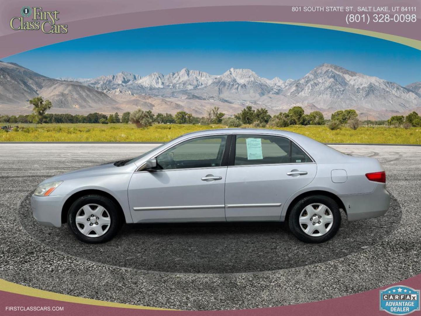 2005 Satin Silver Metallic /Gray Cloth Honda Accord LX (1HGCM56405A) with an 2.4L 4 Cyl. engine, Automatic transmission, located at 801 South State Street, Salt Lake City, UT, 84111, (801) 328-0098, 40.751953, -111.888206 - *MILEAGE DISCREPANCY ACCORDING TO CARFAX REPORT! TRUE MILES UNKNOWN!* Life is crazy. Now is the time to buy! All of our prices are just dollars above our cost. These prices will change as soon as life isn't so crazy. So please call or come in. We are here to save you a lot of money! Our s - Photo#1