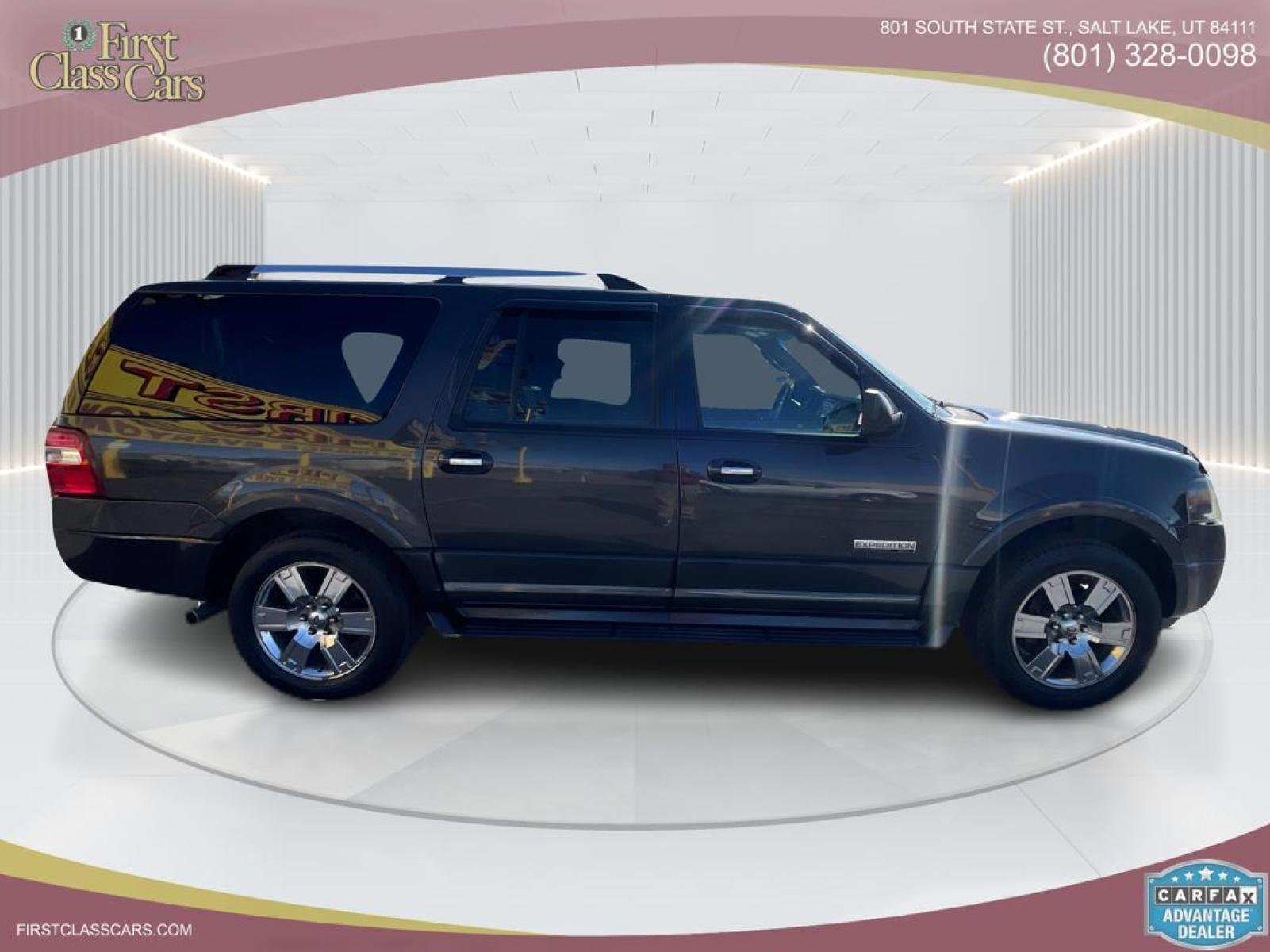 2007 Alloy Metallic /Black Leather Ford Expedition EL Limited 4WD (1FMFK20567L) with an 5.4L V8 engine, Automatic transmission, located at 801 South State Street, Salt Lake City, UT, 84111, (801) 328-0098, 40.751953, -111.888206 - Life is crazy. Now is the time to buy! All of our prices are just dollars above our cost. These prices will change as soon as life isn't so crazy. So please call or come in. We are here to save you a lot of money! Our service department is OPEN DAILY to help with any of your service needs. P - Photo #2