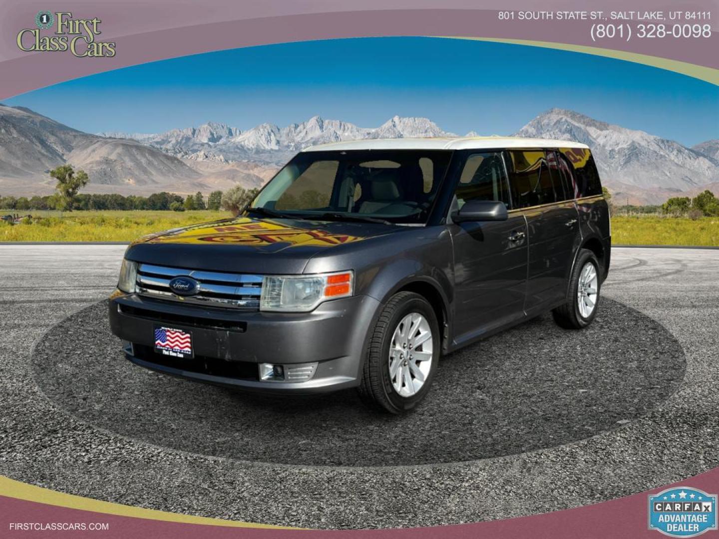 2009 Sterling Gray Metallic Ford Flex SEL (2FMDK52C49B) with an 3.5L V6 engine, Automatic transmission, located at 801 South State Street, Salt Lake City, UT, 84111, (801) 328-0098, 40.751953, -111.888206 - Life is crazy. Now is the time to buy! All of our prices are just dollars above our cost. These prices will change as soon as life isn't so crazy. So please call or come in. We are here to save you a lot of money! Our service department is OPEN DAILY to help with any of your service needs. P - Photo#0