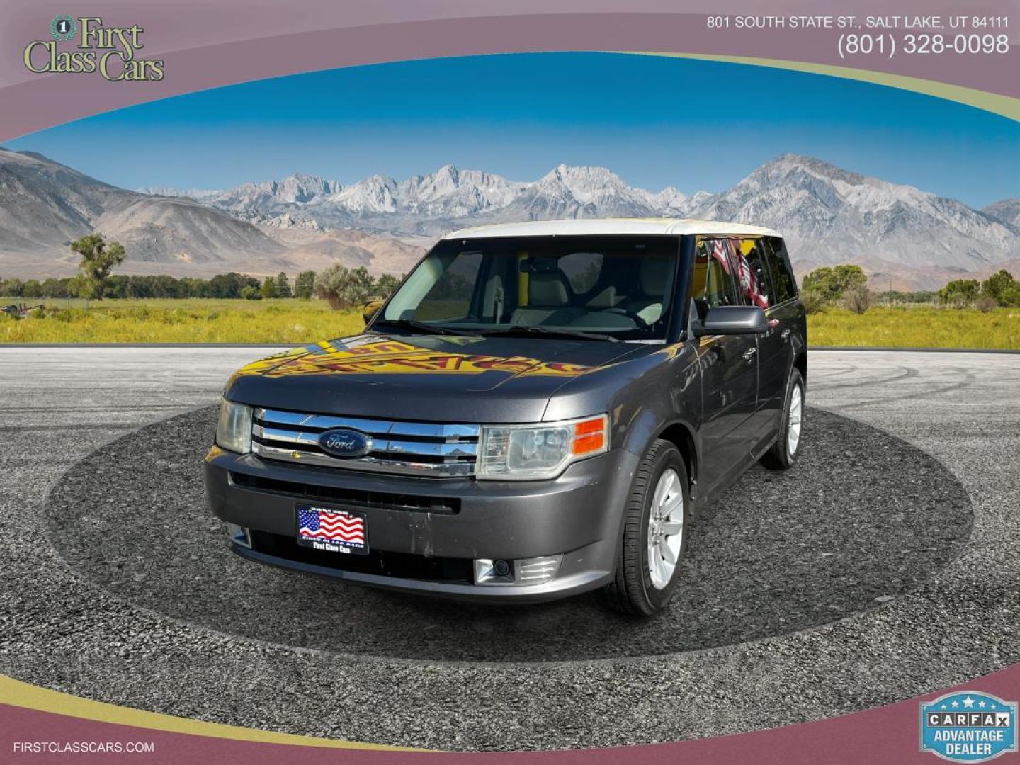 2009 Sterling Gray Metallic Ford Flex SEL (2FMDK52C49B) with an 3.5L V6 engine, Automatic transmission, located at 801 South State Street, Salt Lake City, UT, 84111, (801) 328-0098, 40.751953, -111.888206 - Life is crazy. Now is the time to buy! All of our prices are just dollars above our cost. These prices will change as soon as life isn't so crazy. So please call or come in. We are here to save you a lot of money! Our service department is OPEN DAILY to help with any of your service needs. P - Photo#2