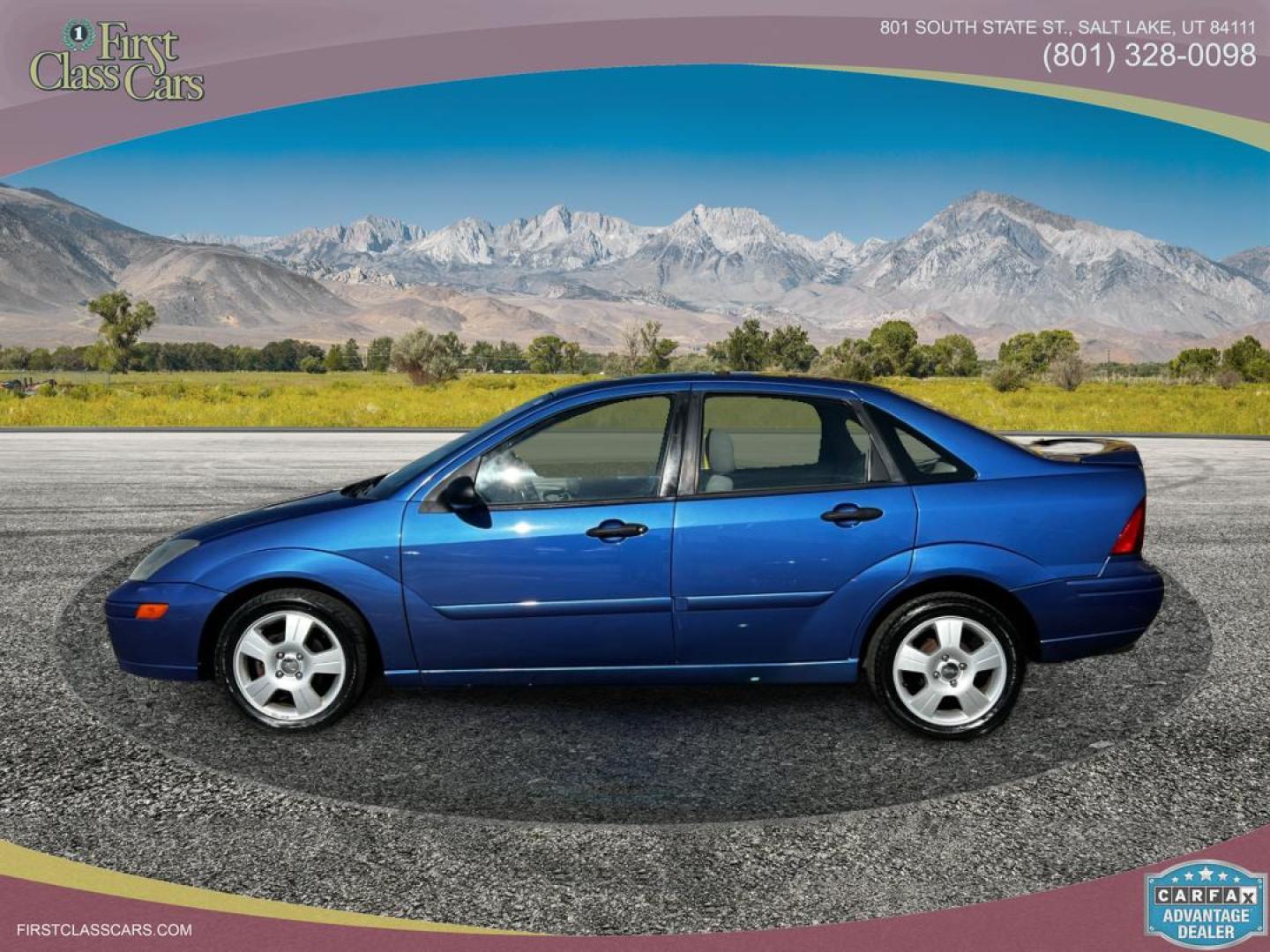 2004 French Blue Metallic /Gray Cloth Ford Focus ZTS (1FAFP38Z04W) with an 2.3L 4 Cyl. engine, Manual transmission, located at 801 South State Street, Salt Lake City, UT, 84111, (801) 328-0098, 40.751953, -111.888206 - Life is crazy. Now is the time to buy! All of our prices are just dollars above our cost. These prices will change as soon as life isn't so crazy. So please call or come in. We are here to save you a lot of money! Our service department is OPEN DAILY to help with any of your service needs. P - Photo#1