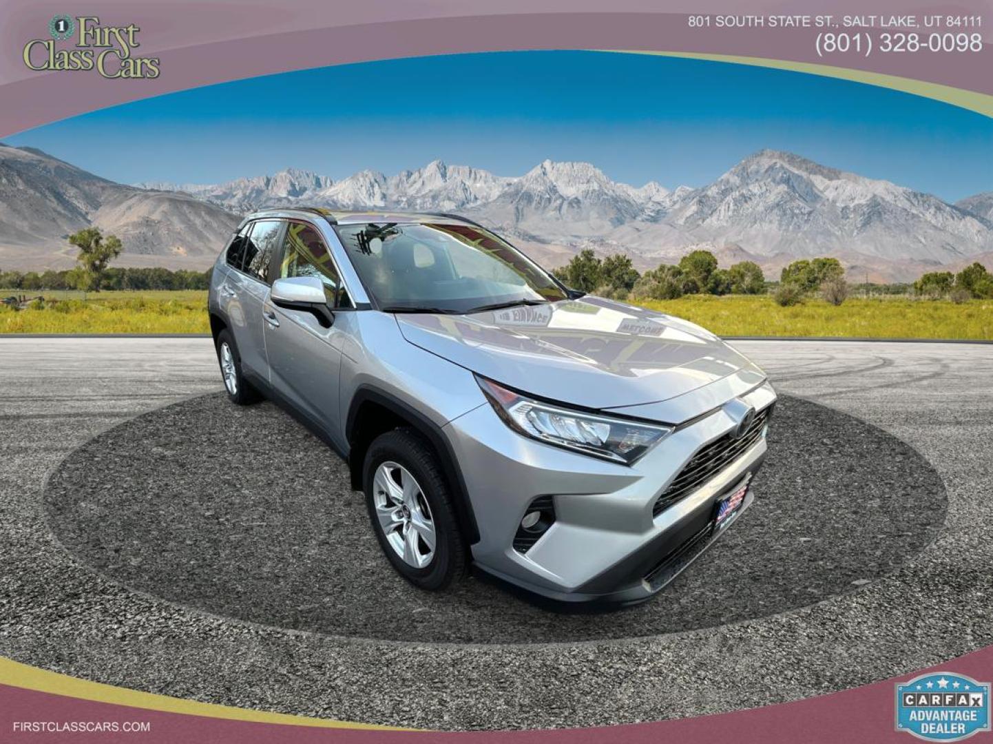 2019 Silver Sky Metallic /Black Cloth Toyota RAV4 XLE AWD (2T3P1RFV6KC) with an 2.5L 4 Cyl. engine, Automatic transmission, located at 801 South State Street, Salt Lake City, UT, 84111, (801) 328-0098, 40.751953, -111.888206 - Low Miles! Free Carfax!!! Wow! Extra clean!! Immaculate condition!! Dry Climate, No Rust, No Salt, No Snow, No Kids!! Free Carfax!! Must see!! Go to www.firstclasscars.com for more information and full disclaimer pertaining to the sale of this car Our service department is OPEN DAILY to help w - Photo#5