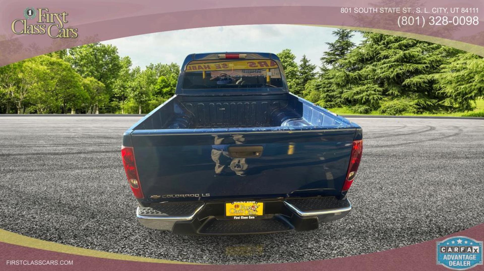 2005 Superior Blue Metallic /Gray Cloth Chevrolet Colorado LS Crew Cab (1GCCS136158) with an 3.5L 5 Cyl. engine, Automatic transmission, located at 801 South State Street, Salt Lake City, UT, 84111, (801) 328-0098, 40.751953, -111.888206 - Experience exceptional rides with our 2005 Chevrolet Colorado! Despite its age, this gem boasts reliable performance, robust power, and smooth handling. Perfectly maintained and affordably priced, it's an excellent choice for first-time owners or budget-conscious buyers. Grab this unbeatable deal wh - Photo#4