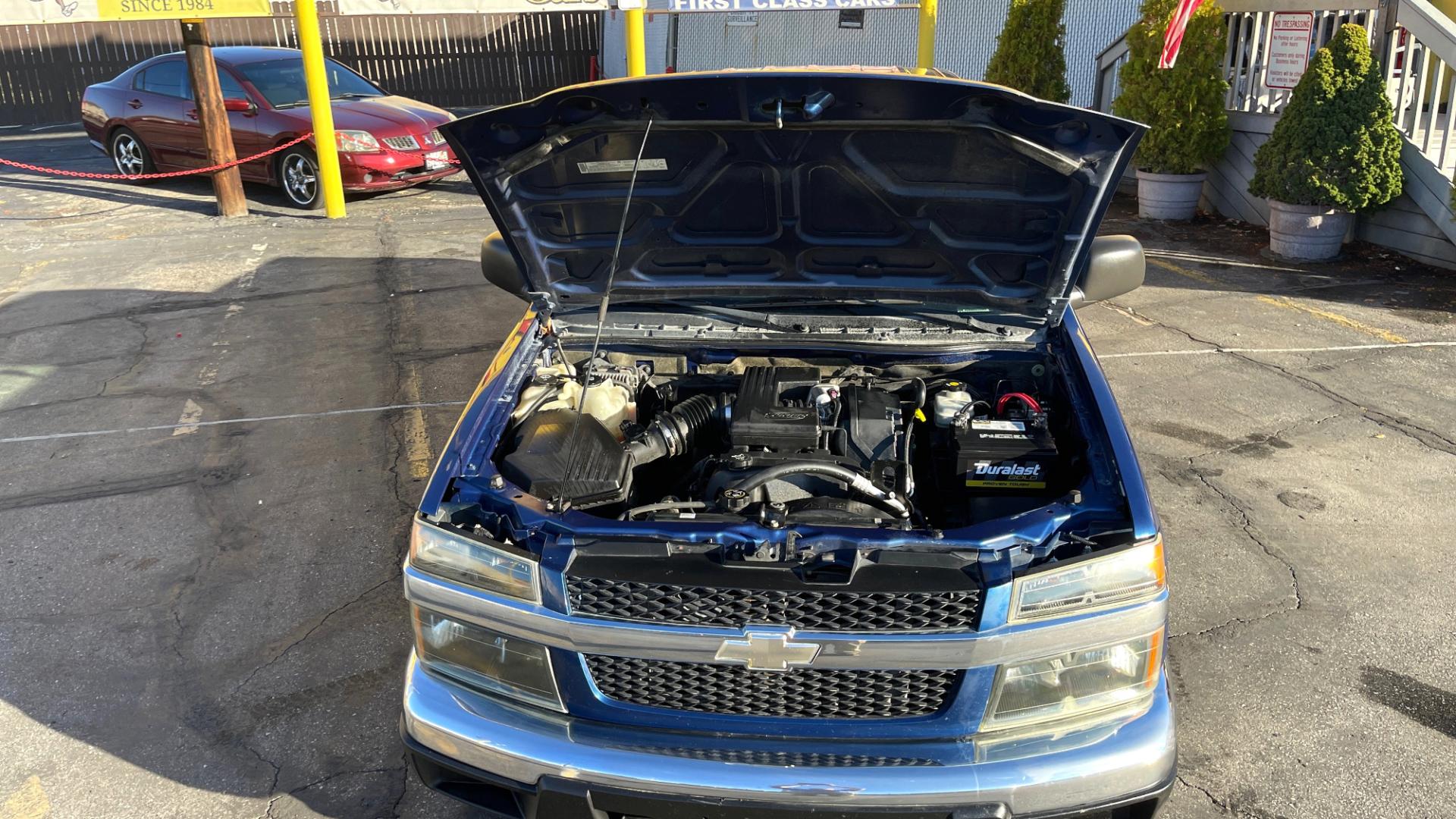 2005 Superior Blue Metallic /Gray Cloth Chevrolet Colorado LS Crew Cab (1GCCS136158) with an 3.5L 5 Cyl. engine, Automatic transmission, located at 801 South State Street, Salt Lake City, UT, 84111, (801) 328-0098, 40.751953, -111.888206 - Experience exceptional rides with our 2005 Chevrolet Colorado! Despite its age, this gem boasts reliable performance, robust power, and smooth handling. Perfectly maintained and affordably priced, it's an excellent choice for first-time owners or budget-conscious buyers. Grab this unbeatable deal wh - Photo#10