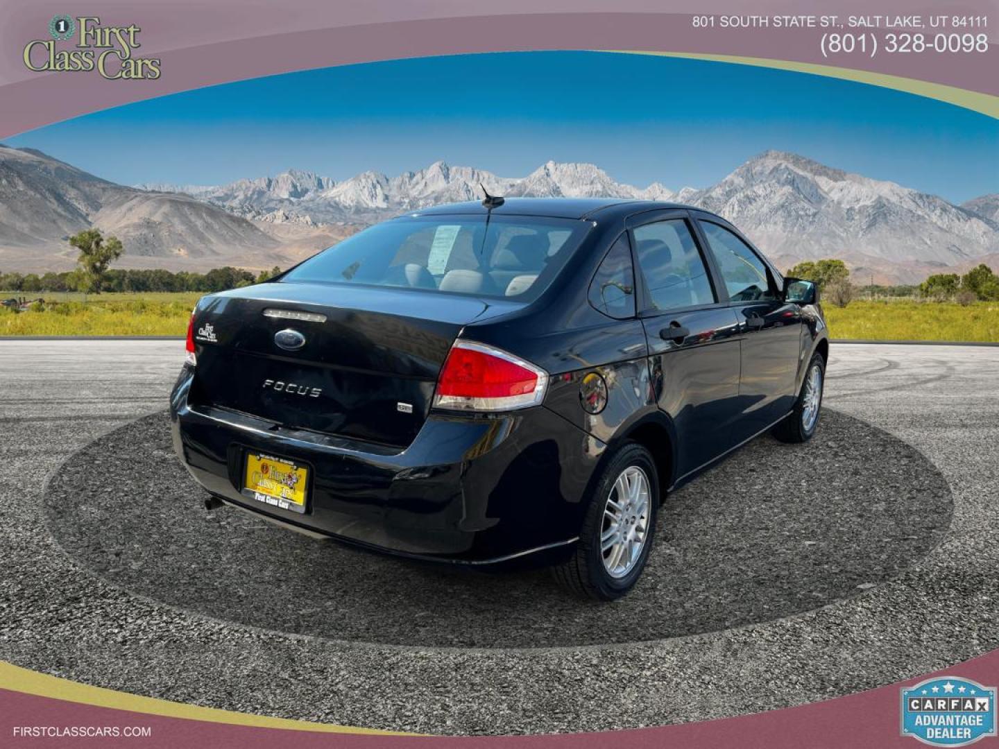 2011 Panther Black Metallic /Gray Cloth Ford Focus SE Sedan (1FAHP3FN8BW) with an 2.0L 4 Cyl. engine, Automatic transmission, located at 801 South State Street, Salt Lake City, UT, 84111, (801) 328-0098, 40.751953, -111.888206 - Life is crazy. Now is the time to buy! All of our prices are just dollars above our cost. These prices will change as soon as life isn't so crazy. So please call or come in. We are here to save you a lot of money! Our service department is OPEN DAILY to help with any of your service needs. P - Photo#4