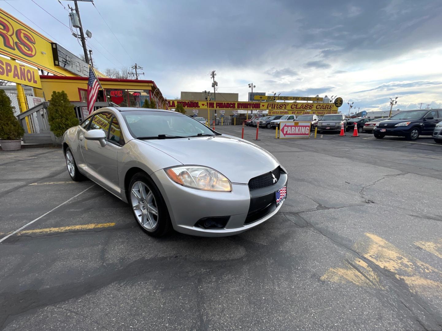 2012 Quick Silver Pearl /Gray Cloth Mitsubishi Eclipse GS Sport (4A31K5DF5CE) with an 2.4L 4 Cyl. engine, Automatic transmission, located at 801 South State Street, Salt Lake City, UT, 84111, (801) 328-0098, 40.751953, -111.888206 - Life is crazy. Now is the time to buy! All of our prices are just dollars above our cost. These prices will change as soon as life isn't so crazy. So please call or come in. We are here to save you a lot of money! Our service department is OPEN DAILY to help with any of your service needs. P - Photo#7