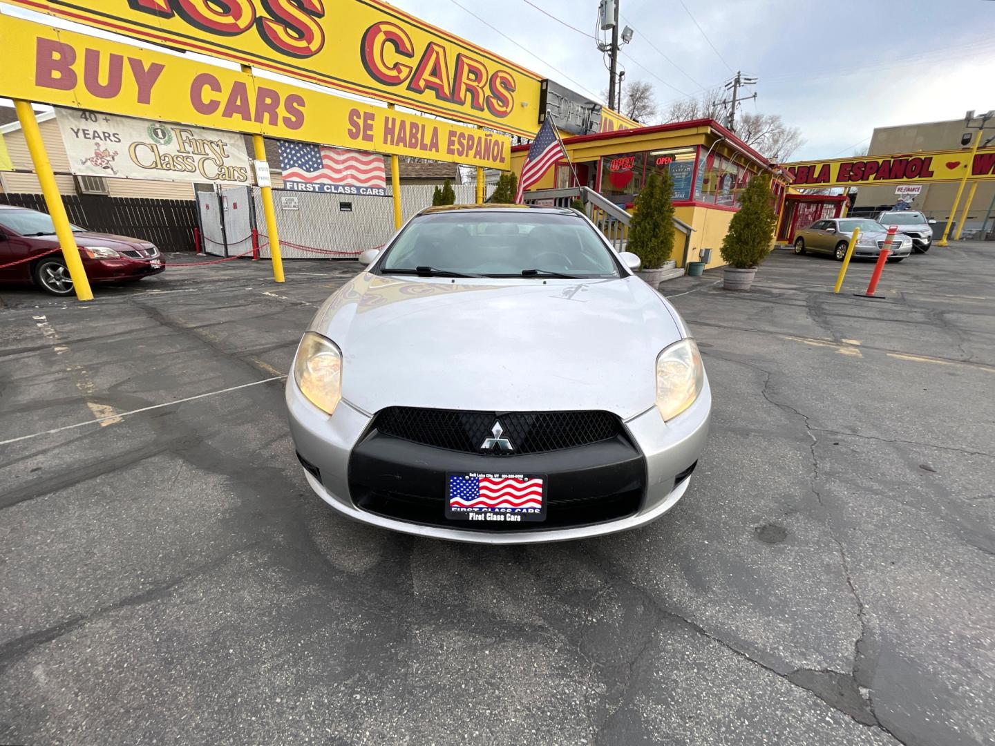 2012 Quick Silver Pearl /Gray Cloth Mitsubishi Eclipse GS Sport (4A31K5DF5CE) with an 2.4L 4 Cyl. engine, Automatic transmission, located at 801 South State Street, Salt Lake City, UT, 84111, (801) 328-0098, 40.751953, -111.888206 - Life is crazy. Now is the time to buy! All of our prices are just dollars above our cost. These prices will change as soon as life isn't so crazy. So please call or come in. We are here to save you a lot of money! Our service department is OPEN DAILY to help with any of your service needs. P - Photo#1