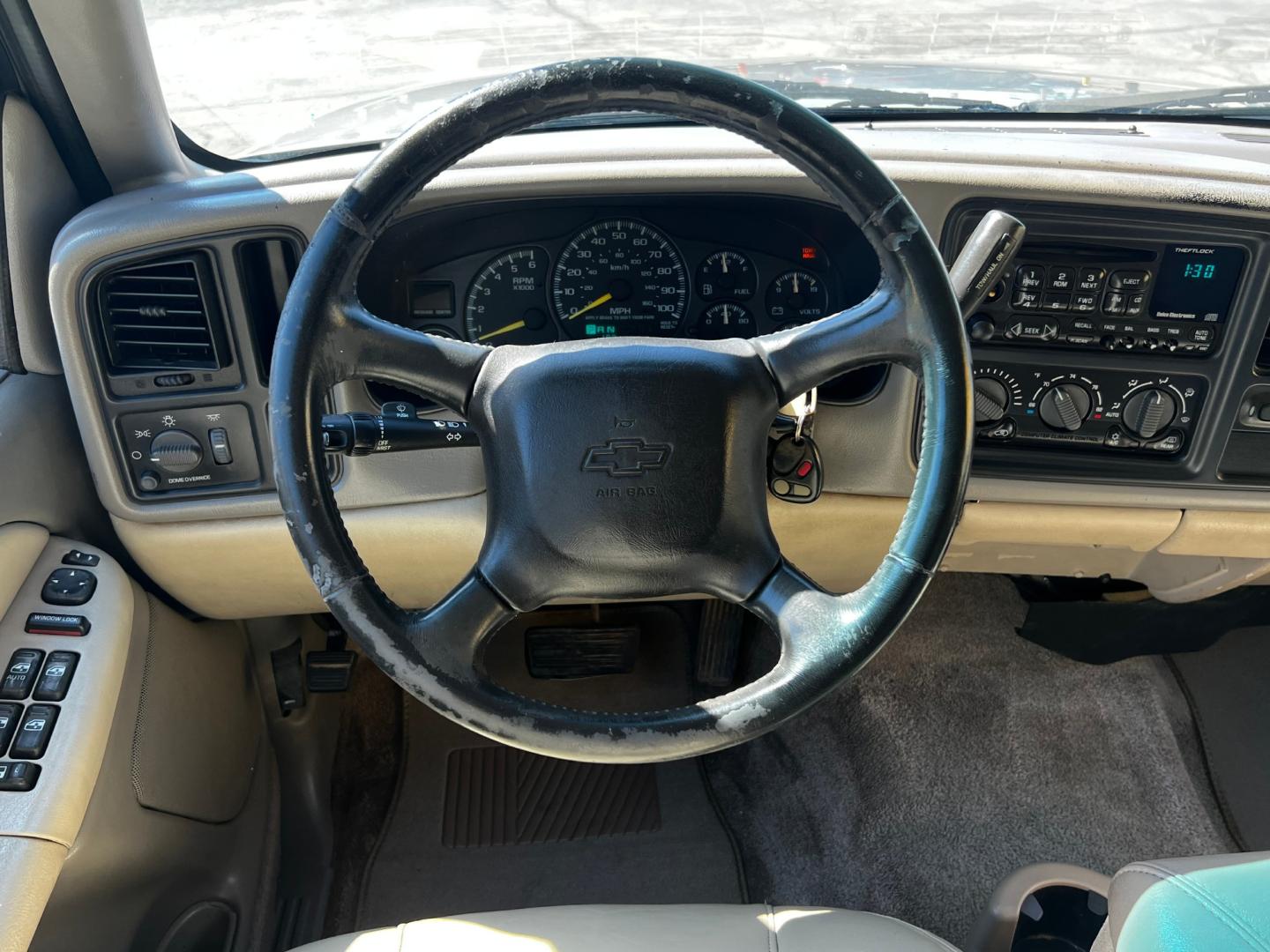 2001 Pewter Metallic /Tan Leather Chevrolet Suburban LT C1500 2WD (3GNEC16T41G) with an 5.3L V8 engine, Automatic transmission, located at 801 South State Street, Salt Lake City, UT, 84111, (801) 328-0098, 40.751953, -111.888206 - Life is crazy. Now is the time to buy! All of our prices are just dollars above our cost. These prices will change as soon as life isn't so crazy. So please call or come in. We are here to save you a lot of money! Our service department is OPEN DAILY to help with any of your service needs. - Photo#18