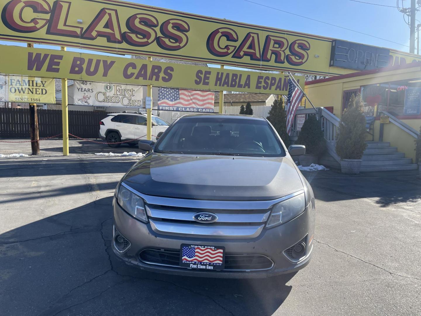 2012 Sterling Gray Metallic /Black Leather Ford Fusion SEL (3FAHP0JA4CR) with an 2.5L 4 Cyl. engine, Automatic transmission, located at 801 South State Street, Salt Lake City, UT, 84111, (801) 328-0098, 40.751953, -111.888206 - Life is crazy. Now is the time to buy! All of our prices are just dollars above our cost. These prices will change as soon as life isn't so crazy. So please call or come in. We are here to save you a lot of money! Our service department is OPEN DAILY to help with any of your service needs. P - Photo#2