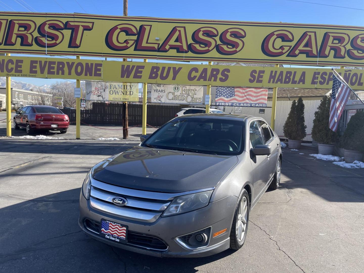 2012 Sterling Gray Metallic /Black Leather Ford Fusion SEL (3FAHP0JA4CR) with an 2.5L 4 Cyl. engine, Automatic transmission, located at 801 South State Street, Salt Lake City, UT, 84111, (801) 328-0098, 40.751953, -111.888206 - Life is crazy. Now is the time to buy! All of our prices are just dollars above our cost. These prices will change as soon as life isn't so crazy. So please call or come in. We are here to save you a lot of money! Our service department is OPEN DAILY to help with any of your service needs. P - Photo#1