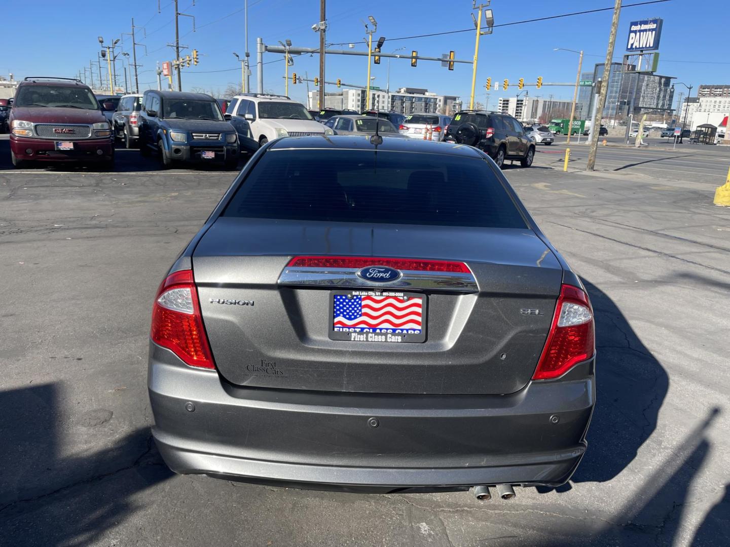 2012 Sterling Gray Metallic /Black Leather Ford Fusion SEL (3FAHP0JA4CR) with an 2.5L 4 Cyl. engine, Automatic transmission, located at 801 South State Street, Salt Lake City, UT, 84111, (801) 328-0098, 40.751953, -111.888206 - Life is crazy. Now is the time to buy! All of our prices are just dollars above our cost. These prices will change as soon as life isn't so crazy. So please call or come in. We are here to save you a lot of money! Our service department is OPEN DAILY to help with any of your service needs. P - Photo#6