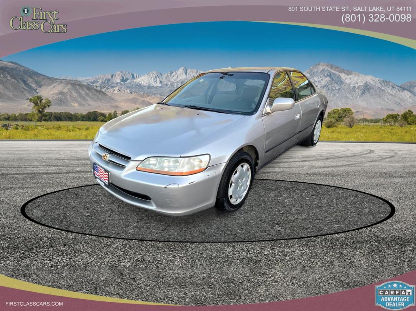 1999 Naples Gold Metallic /Tan Cloth Honda Accord LX sedan (JHMCG564XXC) with an 2.3L 4 Cyl. engine, Automatic transmission, located at 801 South State Street, Salt Lake City, UT, 84111, (801) 328-0098, 40.751953, -111.888206 - Vehicle Features: LX Model, AM/FM Stereo, Air Conditioning, Automatic Transmission, Cassette Player, Cloth Seats, Cruise Control, Power Locks, Power Mirrors, Power Windows, Rear Defroster Our service department is OPEN DAILY to help with any of your service needs. Please call for immediate ap - Photo#0