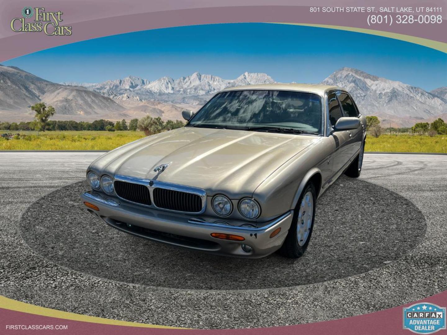 1999 Topaz Metallic /Tan Leather Jaguar XJ Sedan XJ8 L (SAJHX6047XC) with an 4.0L V8 engine, Automatic transmission, located at 801 South State Street, Salt Lake City, UT, 84111, (801) 328-0098, 40.751953, -111.888206 - Life is crazy. Now is the time to buy! All of our prices are just dollars above our cost. These prices will change as soon as life isn't so crazy. So please call or come in. We are here to save you a lot of money! Our service department is OPEN DAILY to help with any of your service needs. P - Photo#2