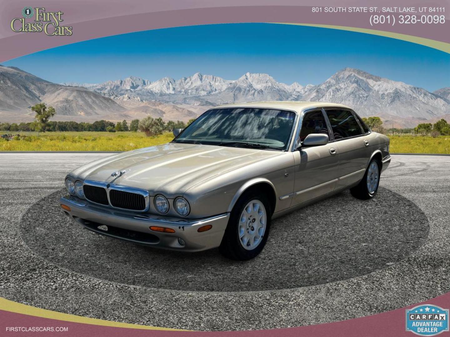 1999 Topaz Metallic /Tan Leather Jaguar XJ Sedan XJ8 L (SAJHX6047XC) with an 4.0L V8 engine, Automatic transmission, located at 801 South State Street, Salt Lake City, UT, 84111, (801) 328-0098, 40.751953, -111.888206 - Life is crazy. Now is the time to buy! All of our prices are just dollars above our cost. These prices will change as soon as life isn't so crazy. So please call or come in. We are here to save you a lot of money! Our service department is OPEN DAILY to help with any of your service needs. P - Photo#0