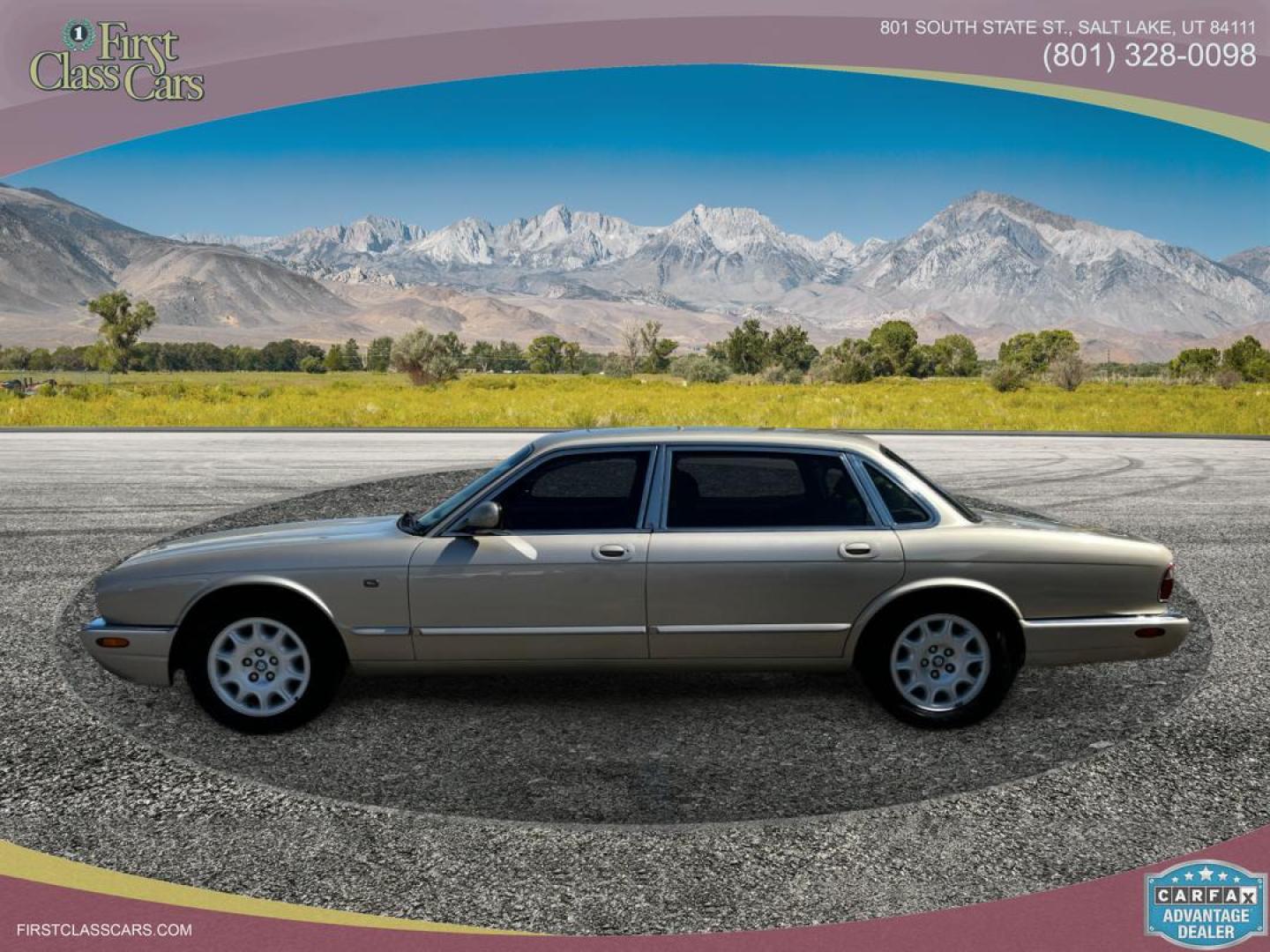 1999 Topaz Metallic /Tan Leather Jaguar XJ Sedan XJ8 L (SAJHX6047XC) with an 4.0L V8 engine, Automatic transmission, located at 801 South State Street, Salt Lake City, UT, 84111, (801) 328-0098, 40.751953, -111.888206 - Life is crazy. Now is the time to buy! All of our prices are just dollars above our cost. These prices will change as soon as life isn't so crazy. So please call or come in. We are here to save you a lot of money! Our service department is OPEN DAILY to help with any of your service needs. P - Photo#1