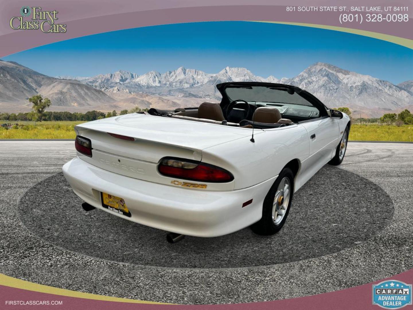 1995 Artic White /Tan Leather Chevrolet Camaro Z28 Convertible (2G1FP32PXS2) with an 5.7L V8 engine, Manual transmission, located at 801 South State Street, Salt Lake City, UT, 84111, (801) 328-0098, 40.751953, -111.888206 - Life is crazy. Now is the time to buy! All of our prices are just dollars above our cost. These prices will change as soon as life isn't so crazy. So please call or come in. We are here to save you a lot of money! Our service department is OPEN DAILY to help with any of your service needs. P - Photo#5