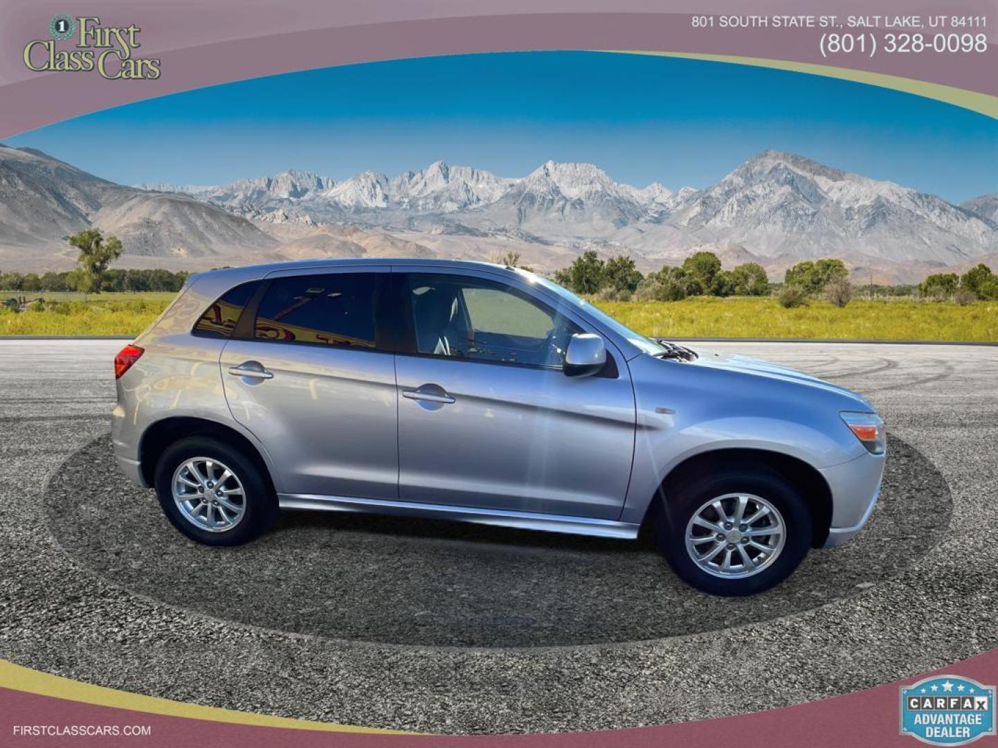 2012 Sunlight Silver Metallic /Black Mitsubishi Outlander Sport ES (JA4AP3AU6CZ) with an 4 Cylinder 2.0L engine, AUTOMATIC transmission, located at 801 South State Street, Salt Lake City, UT, 84111, (801) 328-0098, 40.751953, -111.888206 - Experience a perfect blend of style and power in this 2012 Mitsubishi Outlander Sport. Comes power-packed with smooth handling, comfortable interiors and unbeatable mileage. Grab this fantastic deal for a reliable, used vehicle before it's gone! Your exciting journey starts here. Features:ABS Bra - Photo#2