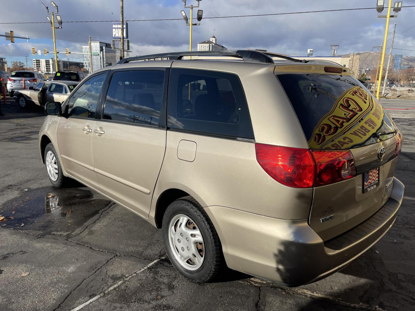 2006 Harvest Gold Metallic /TAN Toyota Sienna CE (5TDZA23C96S) with an 3.3 V6 engine, Automatic transmission, located at 801 South State Street, Salt Lake City, UT, 84111, (801) 328-0098, 40.751953, -111.888206 - 2006 Toyota Sienna *Branded Title* *Rebuilt/Restored* Features: Am/Fm/Cd, Automatic, 7 Passenger, Cloth Seats, 3.3 LITER V6 VVT-i, runs and drives good passes Utah state emissions testing requirements. - Photo#8