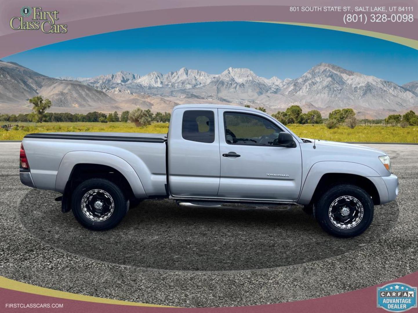 2007 Sparkle Silver Metallic /Gray Toyota Tacoma PreRunner (5TETU62N37Z) with an 4.0 V6 engine, Manual transmission, located at 801 South State Street, Salt Lake City, UT, 84111, (801) 328-0098, 40.751953, -111.888206 - Features: ABS Brakes, AM/FM Stereo, Air Conditioning, Bed Cover, CD Audio, Cloth Seats, Cruise Control, Power Locks, Power Mirrors, Power Windows, Running Boards, SR5 Package, Tow Hitch Experience unbeatable durability with this 2010 Toyota Tacoma. Reliable with impressive off-road capabilities, - Photo#2