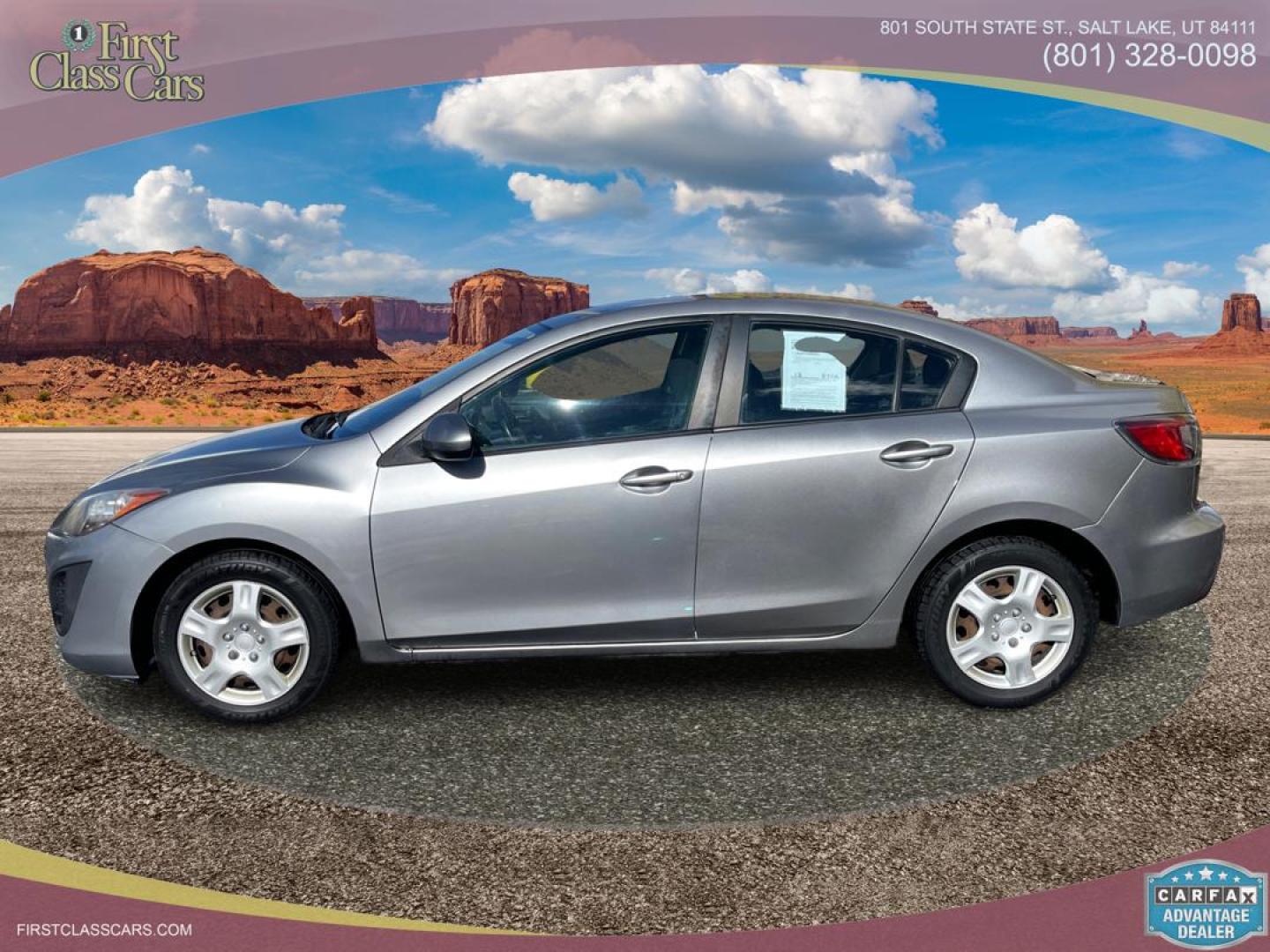 2010 Platinum Gray Metallic /Black Mazda MAZDA3 i (JM1BL1SF6A1) with an 2.0 Liter 4 Cylinder engine, Manual transmission, located at 801 South State Street, Salt Lake City, UT, 84111, (801) 328-0098, 40.751953, -111.888206 - Features: ABS Brakes, AM/FM Stereo, Air Conditioning, Alloy Wheels, Auxiliary Audio Input, Bluetooth Technology, CD Audio, Cloth Seats, Cruise Control, Overhead Airbags, Power Locks, Power Mirrors, Power Windows, Rear Defroster, Side Airbags, Touring Package, Traction Control - Photo#6