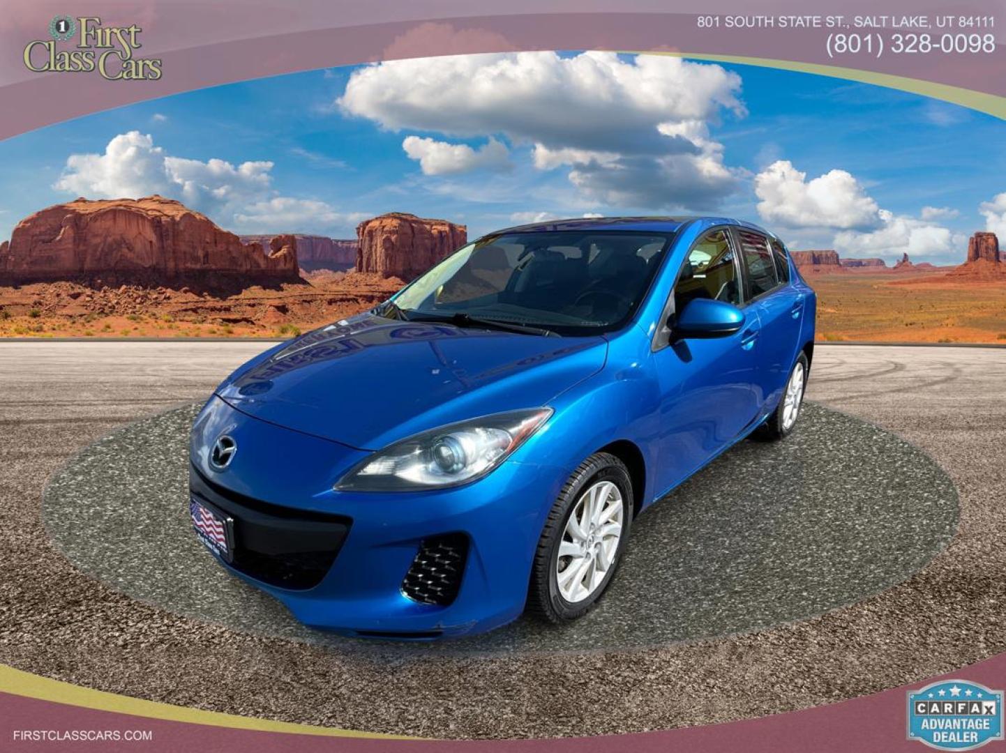 2012 Blue /BLACK Mazda MAZDA3 3 I Grand Touring (JM1BL1M78C1) with an 2.0 Liter 4 Cylinder engine, AUTOMATIC transmission, located at 801 South State Street, Salt Lake City, UT, 84111, (801) 328-0098, 40.751953, -111.888206 - "Get yourself into this exquisite 2012 Mazda MAZDA3! With impeccable handling, attractive design, great fuel efficiency, and top-notch safety features, it delivers an unmatched driving experience. Low mileage with a great price tag - It’s pre-owned, not pre-loved!" Features Top Features: Alloy W - Photo#0