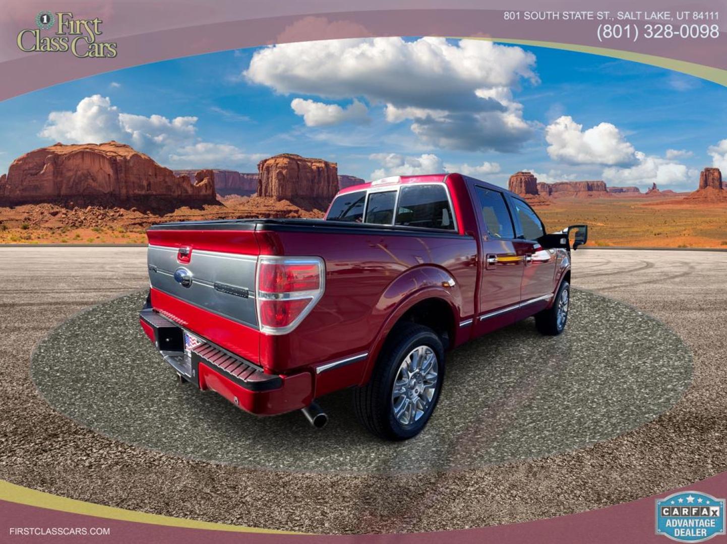 2011 Salsa Red Pearl /BROWN Ford F-150 F150 Platinum (1FTFW1ET5BF) with an 3.5L V6 engine, AUTOMATIC transmission, located at 801 South State Street, Salt Lake City, UT, 84111, (801) 328-0098, 40.751953, -111.888206 - Features:20 Inch Plus Wheels, Rear Seat Heaters, 4WD/AWD, Rear View Camera, A/C Seat(s), Remote Start, Alloy Wheels, Running Boards, Bluetooth Technology, Satellite Radio Ready, Front Seat Heaters, Sony Sound System, Leather Seats, Sunroof(s), Memory Seat(s), Tow Hitch, Navigation System, Turbo Char - Photo#2