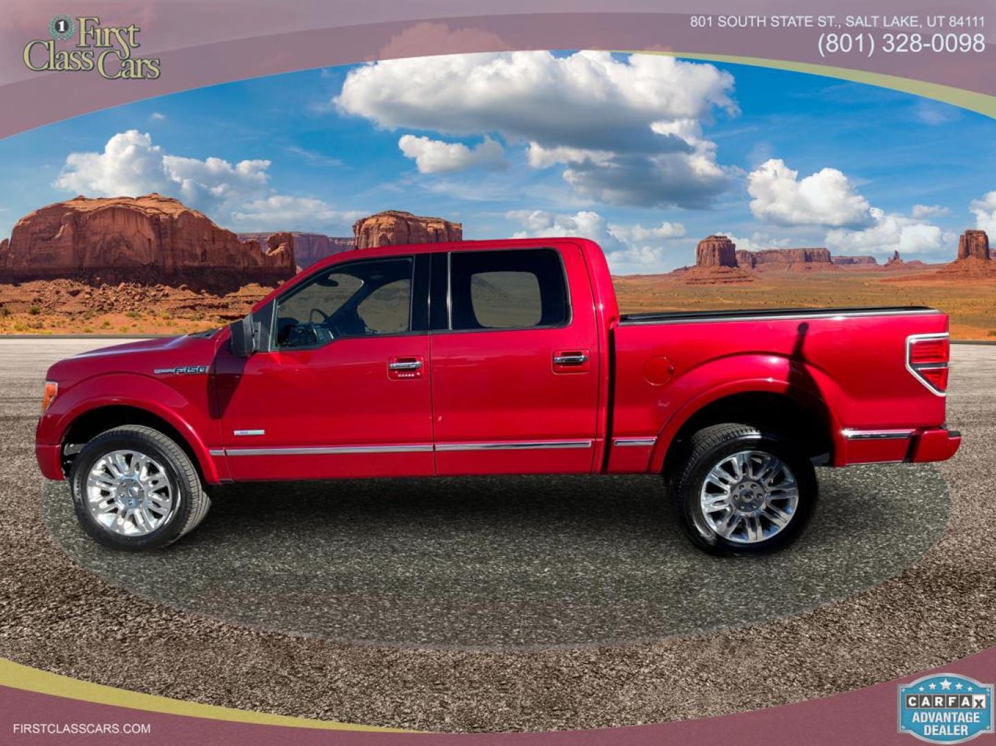 2011 Salsa Red Pearl /BROWN Ford F-150 F150 Platinum (1FTFW1ET5BF) with an 3.5L V6 engine, AUTOMATIC transmission, located at 801 South State Street, Salt Lake City, UT, 84111, (801) 328-0098, 40.751953, -111.888206 - Features:20 Inch Plus Wheels, Rear Seat Heaters, 4WD/AWD, Rear View Camera, A/C Seat(s), Remote Start, Alloy Wheels, Running Boards, Bluetooth Technology, Satellite Radio Ready, Front Seat Heaters, Sony Sound System, Leather Seats, Sunroof(s), Memory Seat(s), Tow Hitch, Navigation System, Turbo Char - Photo#5