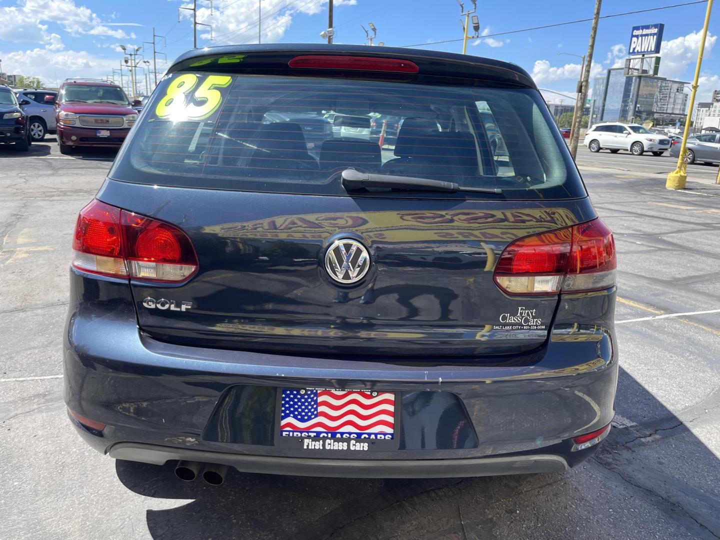 2011 French Blue Metallic /Black Volkswagen Golf 2.5L 4-Door PZEV (WVWDB7AJ3BW) with an 2.5L L5 DOHC 20V engine, 6-Speed Automatic transmission, located at 801 South State Street, Salt Lake City, UT, 84111, (801) 328-0098, 40.751953, -111.888206 - Clean Carfax! Clean title! From a dry climate area no salt no rust! Very nice must see! Features: Alloy Wheels, Front Seat Heaters, Bluetooth Technology, Sunroof(s), Cloth Seats, ABS Brakes, Auxiliary Audio Input, Power Locks, Side Airbags, AM/FM Stereo CD Audio, Power Mirrors, Traction Control, A - Photo#8