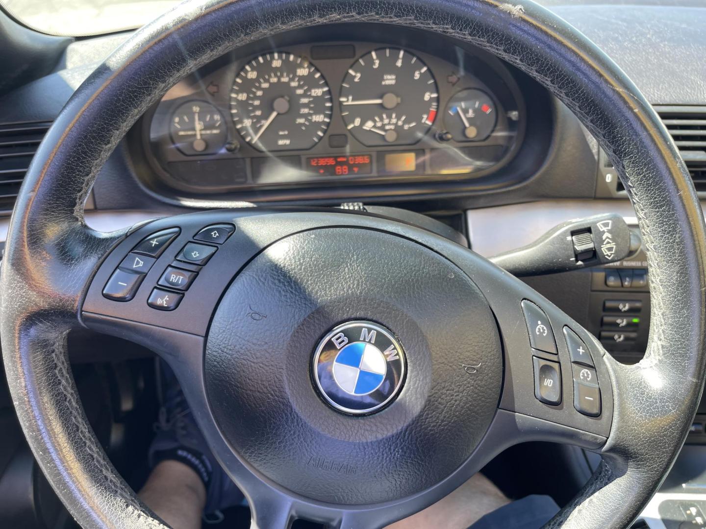 2005 /Black BMW 3-Series 325Ci convertible (WBABW33495P) with an 2.5L L6 DOHC 24V engine, Automatic transmission, located at 801 South State Street, Salt Lake City, UT, 84111, (801) 328-0098, 40.751953, -111.888206 - Features: Alloy Wheels, Leather Seats, Front Seat Heaters, Memory Seat(s), Harman Kardon Sound, Soft Top, ABS Brakes, CD Audio, Power Seat(s), Traction Control, AM/FM Stereo, Cruise Control, Power Windows, Air Conditioning, Power Locks, Rear Defroster, Automatic Transmission, Power Mirrors, Side Air - Photo#19