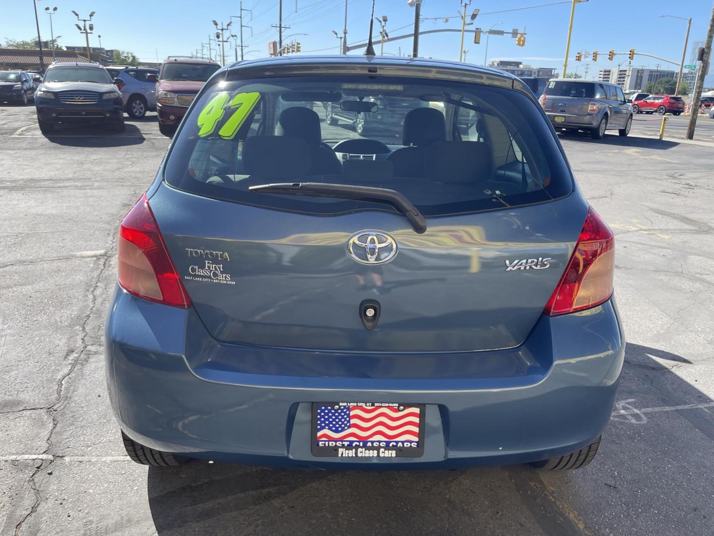 2008 Blue /Tan Toyota Yaris Liftback (JTDJT923785) with an 1.5L L4 DOHC 16V engine, Manual transmission, located at 801 South State Street, Salt Lake City, UT, 84111, (801) 328-0098, 40.751953, -111.888206 - Clean 1 owner! Clean title! Great gas mileage gets over 35-40 MPG with a manual transmission and 1.5 liter 4 cylinder! Perfect commuter car for anyone who drives to work over 20-50 miles! This is a perfect car to travel on long distance trips to save gas money! Features: Cloth Seats, AM/FM Stereo, - Photo#7