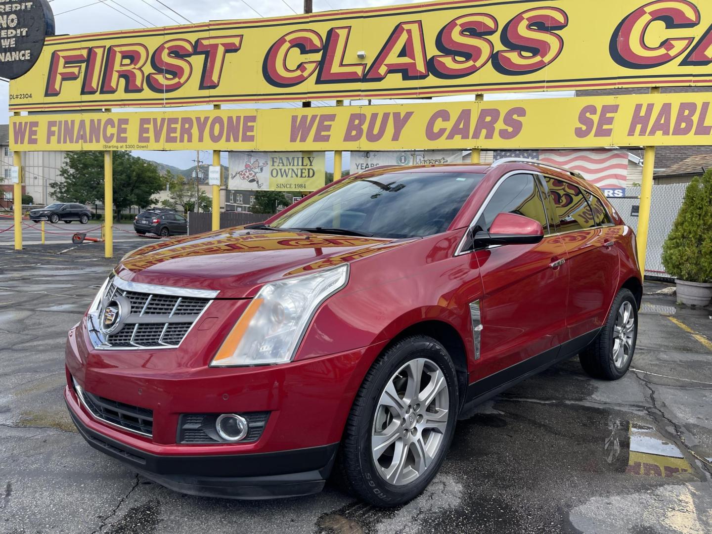 2012 /Tan Cadillac SRX Premium (3GYFNCE3XCS) with an 3.6L V6 DOHC 24V FFV engine, 6-Speed Automatic transmission, located at 801 South State Street, Salt Lake City, UT, 84111, (801) 328-0098, 40.751953, -111.888206 - Wow extra clean beautiful SUV inside and out! Clean Title! This is a must see only 2 owners on the Carfax history report. From dry climate area no salt, no rust and very clean! Features: 20 Inch Plus Wheels, Navigation System, A/C Seat(s), Panoramic Sunroof, Alloy Wheels, Parking Sensors, BOSE Soun - Photo#0