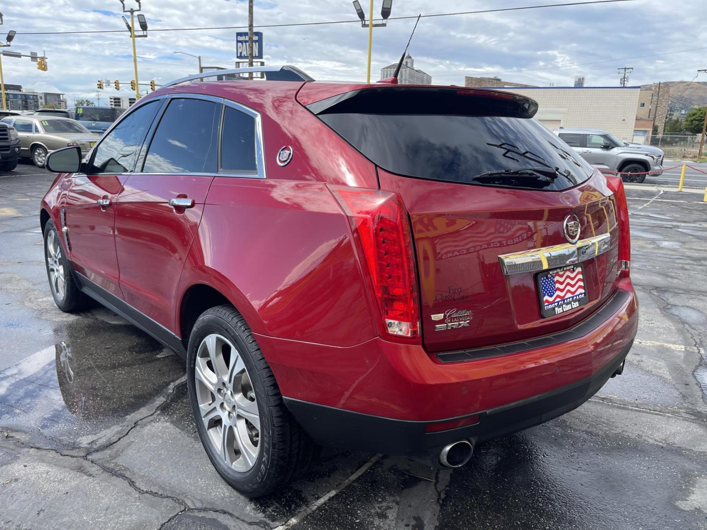 2012 /Tan Cadillac SRX Premium (3GYFNCE3XCS) with an 3.6L V6 DOHC 24V FFV engine, 6-Speed Automatic transmission, located at 801 South State Street, Salt Lake City, UT, 84111, (801) 328-0098, 40.751953, -111.888206 - Wow extra clean beautiful SUV inside and out! Clean Title! This is a must see only 2 owners on the Carfax history report. From dry climate area no salt, no rust and very clean! Features: 20 Inch Plus Wheels, Navigation System, A/C Seat(s), Panoramic Sunroof, Alloy Wheels, Parking Sensors, BOSE Soun - Photo#7