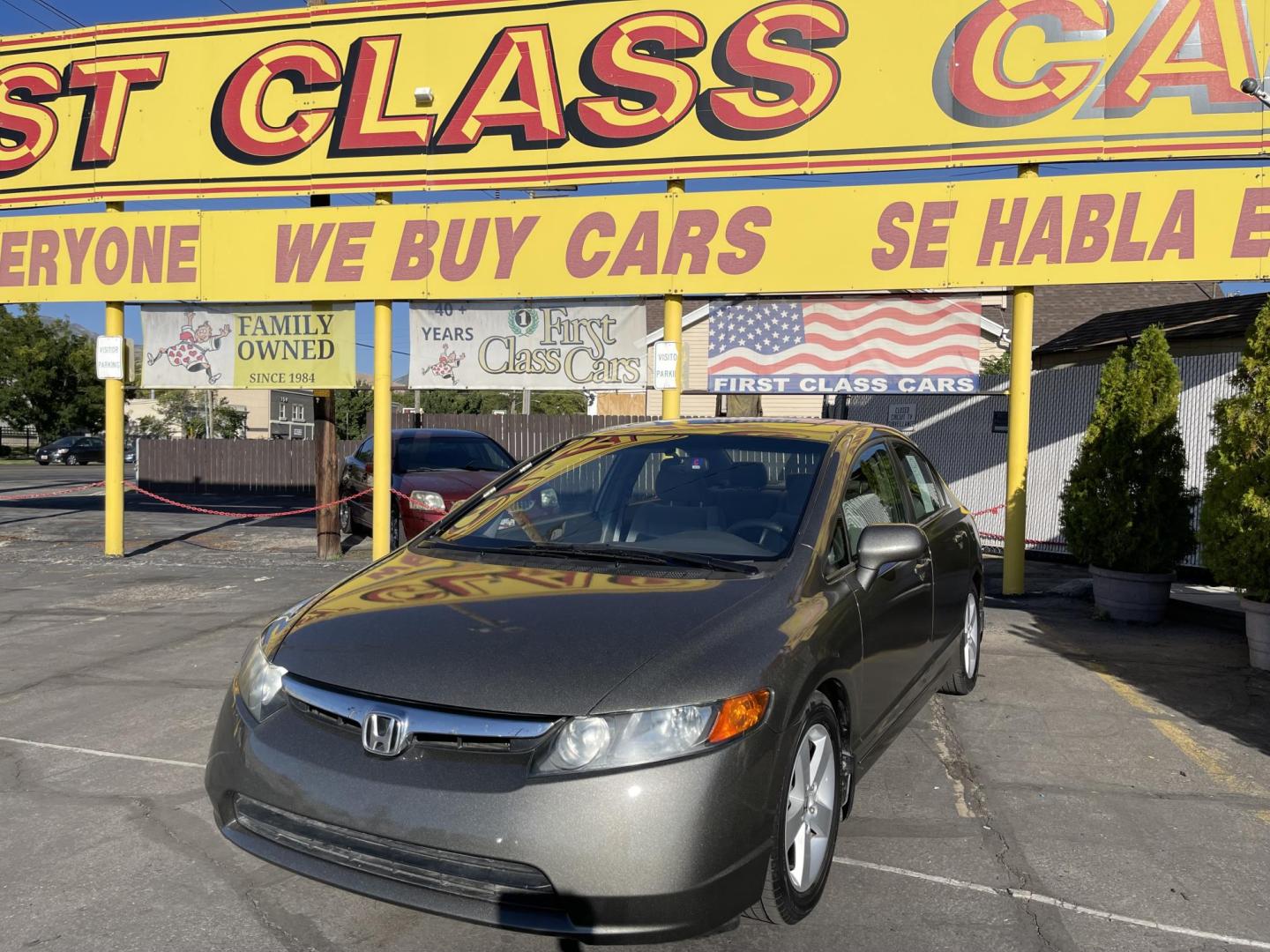 2006 Mineral Gray Metallic /Gray Honda Civic EX Sedan (1HGFA15826L) with an 1.8L L4 SOHC 16V engine, 5-Speed Manual transmission, located at 801 South State Street, Salt Lake City, UT, 84111, (801) 328-0098, 40.751953, -111.888206 - Clean title! Clean Carfax no rebuilt restored, dry climate car hasn't been in the Utah snow yet! Great on gas with a manual transmission 4 cylinder you will get well over 35 MPG!!! Great commuter car to and from work!!! Features: Alloy Wheels, Cloth Seats, Satellite Radio Ready, Sunroof(s), ABS B - Photo#12