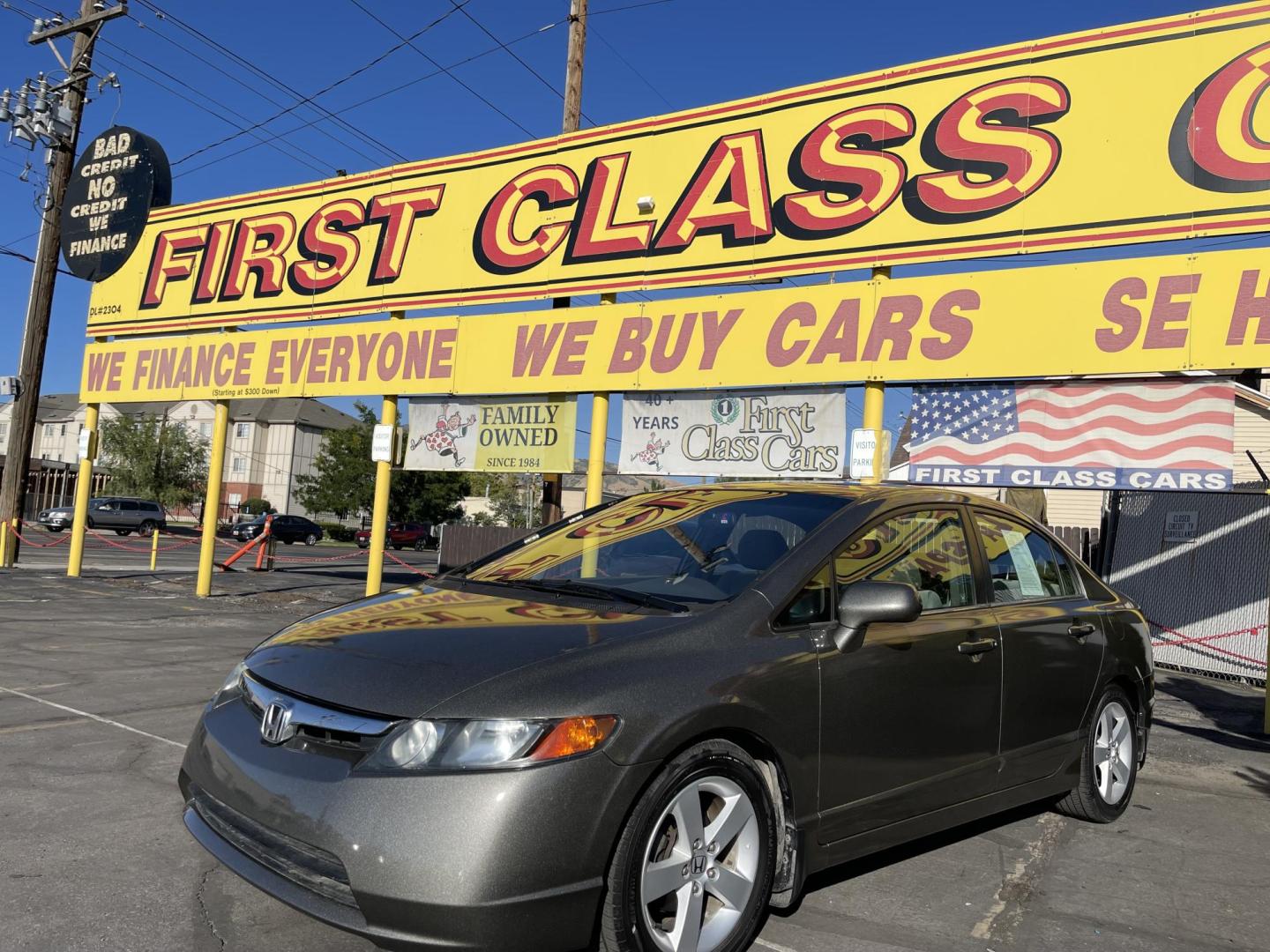 2006 Mineral Gray Metallic /Gray Honda Civic EX Sedan (1HGFA15826L) with an 1.8L L4 SOHC 16V engine, 5-Speed Manual transmission, located at 801 South State Street, Salt Lake City, UT, 84111, (801) 328-0098, 40.751953, -111.888206 - Clean title! Clean Carfax no rebuilt restored, dry climate car hasn't been in the Utah snow yet! Great on gas with a manual transmission 4 cylinder you will get well over 35 MPG!!! Great commuter car to and from work!!! Features: Alloy Wheels, Cloth Seats, Satellite Radio Ready, Sunroof(s), ABS B - Photo#2