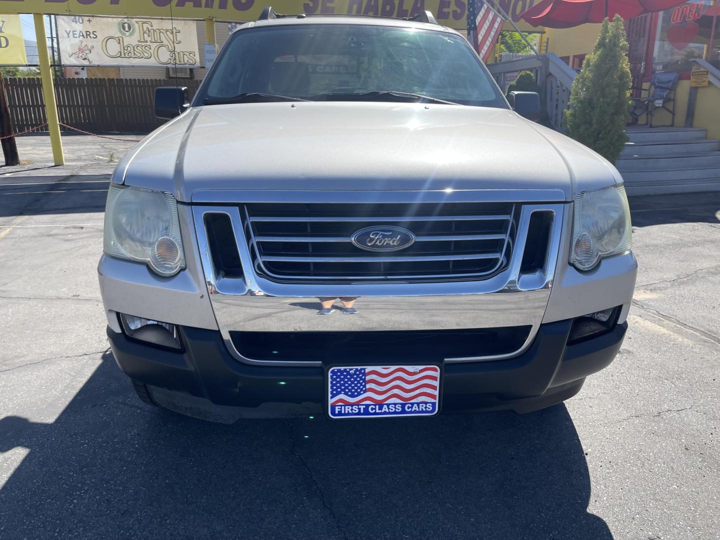 2008 Silver Sky Metallic /Tan Ford Explorer Sport Trac XLT 4.0L 2WD (1FMEU31E58U) with an 4.0L V6 SOHC 12V engine, 5-Speed Automatic transmission, located at 801 South State Street, Salt Lake City, UT, 84111, (801) 328-0098, 40.751953, -111.888206 - Super clean hard to find! Clean Carfax no reported accidents clean title! Lots of regular service history shown on Carfax vehicle has been maintained and taken care of. Features: Alloy Wheels, Satellite Radio Ready, Cloth Seats, Tow Hitch, Running Boards, ABS Brakes, CD Audio, Power Locks, Tractio - Photo#1