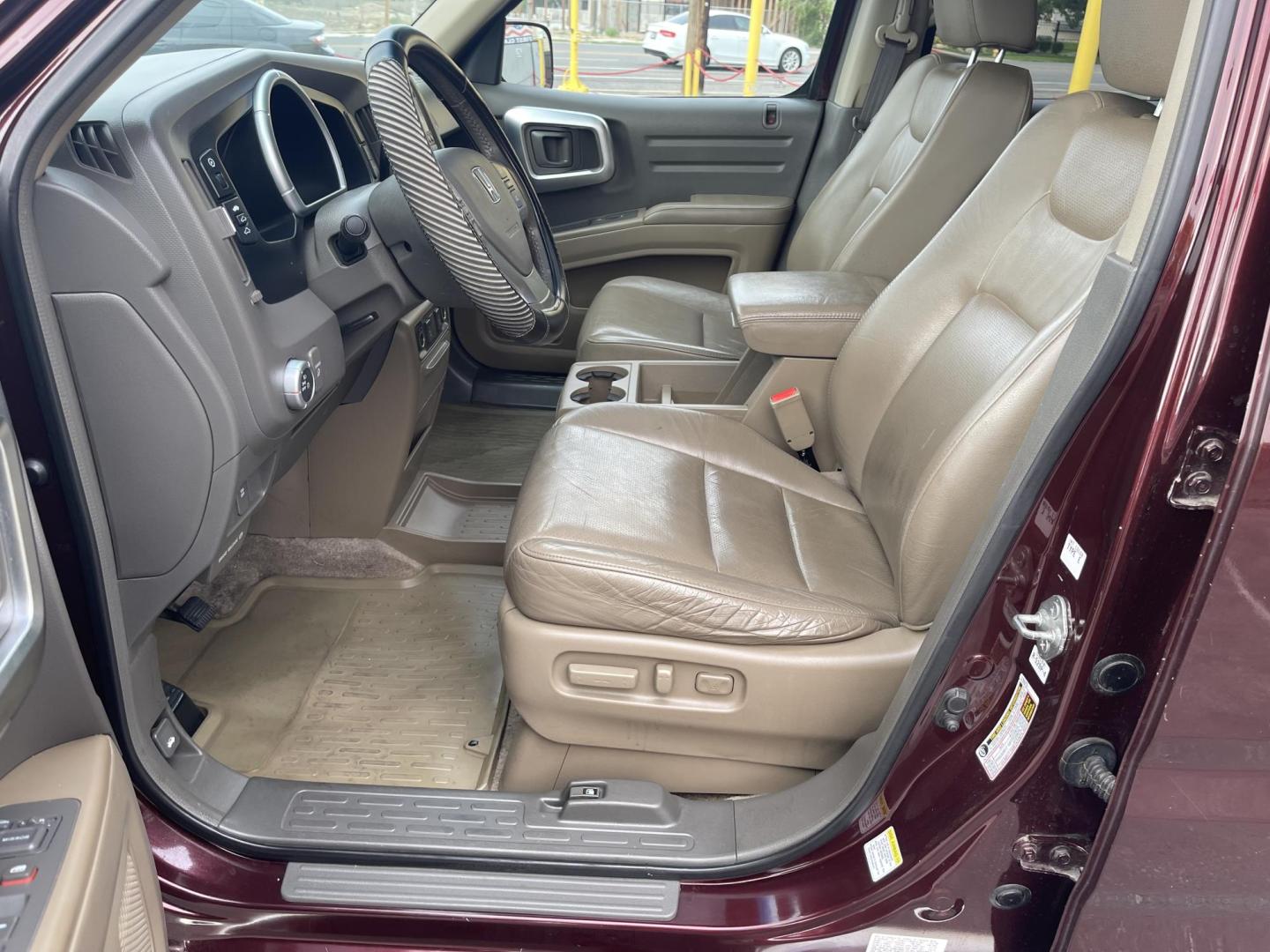 2008 Boston Red Pearl /Brown Honda Ridgeline RTL (2HJYK16508H) with an 3.5L V6 SOHC 24V engine, 5-Speed Automatic Overdrive transmission, located at 801 South State Street, Salt Lake City, UT, 84111, (801) 328-0098, 40.751953, -111.888206 - Super clean! Clean title! Clean Carfax history report no reported accidents on Carfax only 2 reported owners, lots of service records on Carfax vehicle has been well maintained and taken care of they did regular service oil changes etc. We have the Carfax free to look at when you come into our deale - Photo#15