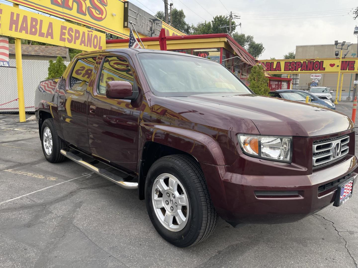 2008 Boston Red Pearl /Brown Honda Ridgeline RTL (2HJYK16508H) with an 3.5L V6 SOHC 24V engine, 5-Speed Automatic Overdrive transmission, located at 801 South State Street, Salt Lake City, UT, 84111, (801) 328-0098, 40.751953, -111.888206 - Super clean! Clean title! Clean Carfax history report no reported accidents on Carfax only 2 reported owners, lots of service records on Carfax vehicle has been well maintained and taken care of they did regular service oil changes etc. We have the Carfax free to look at when you come into our deale - Photo#3