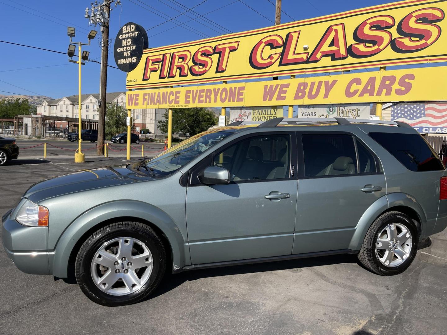 2005 Evergreen Frost Metallic /Tan Ford Freestyle Limited AWD (1FMDK06105G) with an 3.0L V6 DOHC 24V engine, Automatic CVT Overdrive transmission, located at 801 South State Street, Salt Lake City, UT, 84111, (801) 328-0098, 40.751953, -111.888206 - Clean title no reported accidents on Carfax history report. Very nice in great condition for the year and miles. It is in great shape inside and out! Features: 4WD/AWD, Memory Seat(s), Alloy Wheels, Parking Sensors, Fold-Away Third Row, Sunroof(s), Front Seat Heaters,Third Row Seat, Leather Seats, - Photo#10