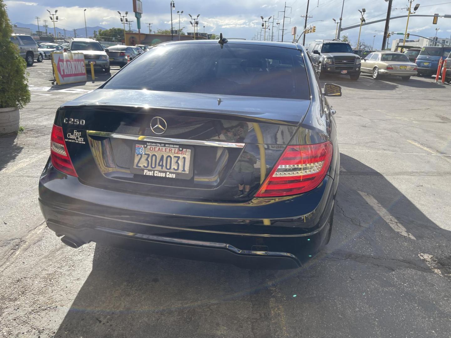 2013 Billet Metallic /Black Mercedes-Benz C-Class C250 Sport Sedan (WDDGF4HBXDR) with an 3.0L V6 DOHC 16V engine, 7-Speed Automatic transmission, located at 801 South State Street, Salt Lake City, UT, 84111, (801) 328-0098, 40.751953, -111.888206 - Clean title! Clean Carfax history report! No reported accdidents on Carfax!!! From Arizona dry climate area has not been in the Utah snowy roads yet! Very nice clean car! A must see for anyone looking for a clean affordable luxury vehicle! Low miles for the year hard to find this clean with low mil - Photo#8