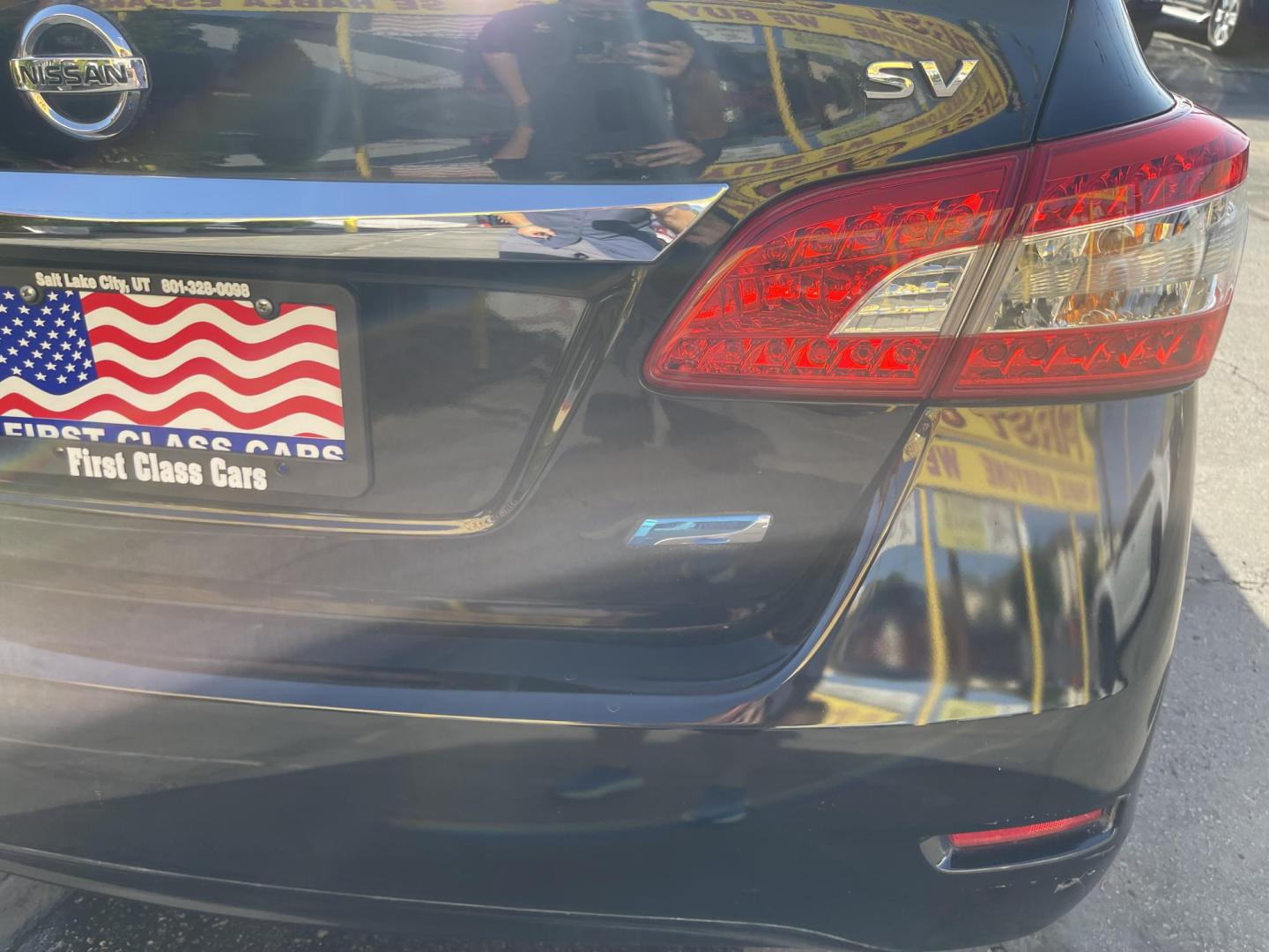 2013 Black /Black Nissan Sentra SV (3N1AB7AP2DL) with an 2.0L L4 DOHC 16V engine, Automatic transmission, located at 801 South State Street, Salt Lake City, UT, 84111, (801) 328-0098, 40.751953, -111.888206 - Clean Carfax history report only 2 owners no reported accidents! Super clean with low miles for the year! Hard to find with low miles like this also from a dry climate area has not been in the Utah snow yet! Carfax shows 17 service records that have been reported on it that includes oil changes and - Photo#26