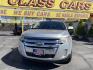 2011 Satin Silver Metallic /Black Ford Edge SEL FWD (2FMDK3JC2BB) with an 3.5L V6 DOHC 24V engine, 6-Speed Automatic transmission, located at 801 South State Street, Salt Lake City, UT, 84111, (801) 328-0098, 40.751953, -111.888206 - Clean Carfax no reported accidents on Carfax! Nice SUV! Features: Alloy Wheels, Parking Sensors, Bluetooth Technology, Satellite Radio Ready, Cloth Seats, SiriusXM Trial Available, ABS Brakes, Auxiliary Audio Input, Power Locks, Rear Defroster, AM/FM Stereo, CD Audio, Power Mirrors, Side Airbags, - Photo#1