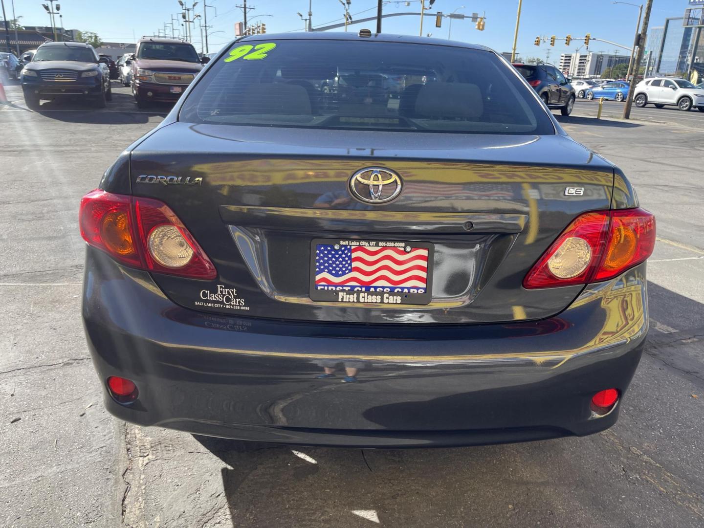 2009 Graphite Pearl /Gray Toyota Corolla LE (JTDBL40E89J) with an 1.8L L4 DOHC 16V engine, 5-Speed Automatic Overdrive transmission, located at 801 South State Street, Salt Lake City, UT, 84111, (801) 328-0098, 40.751953, -111.888206 - Clean title! Clean Carfax history report no reported accidents on Carfax! Only 3 previous owners reported. From a dry climate area! Great gas mileage! Boasts 35 Highway MPG and 27 City MPG! This Toyota COROLLA delivers a Gas I4 1.8L/110 engine powering this Automatic transmission. Features: Cloth - Photo#6